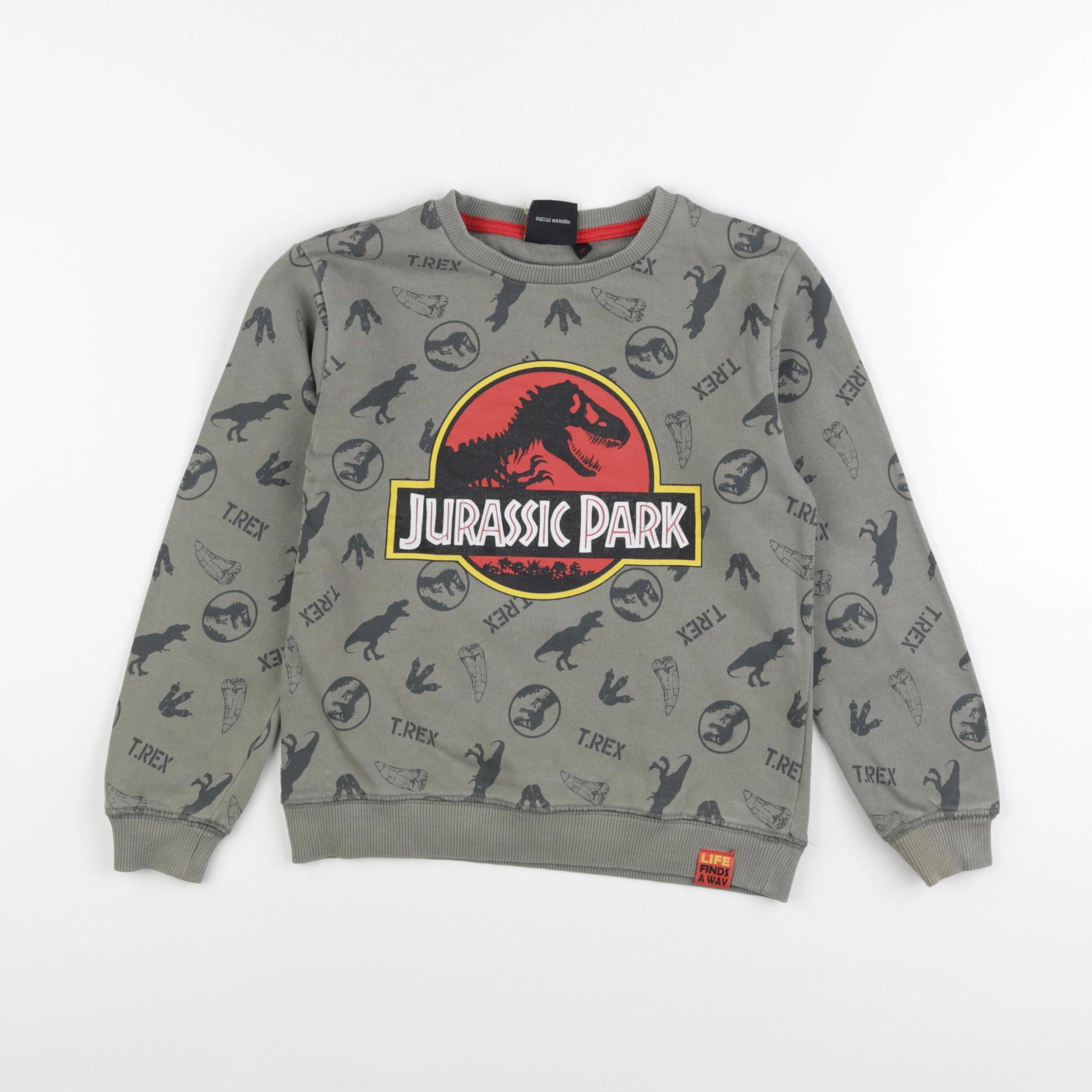 Vertbaudet - sweat vert - 8 ans