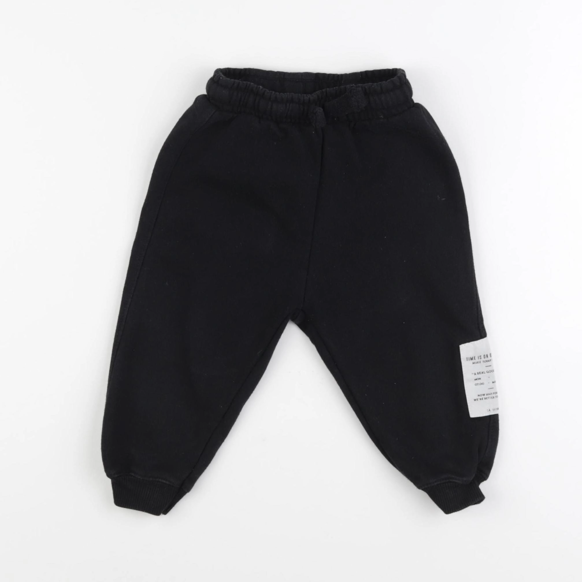 Zara - jogging noir - 18/24 mois