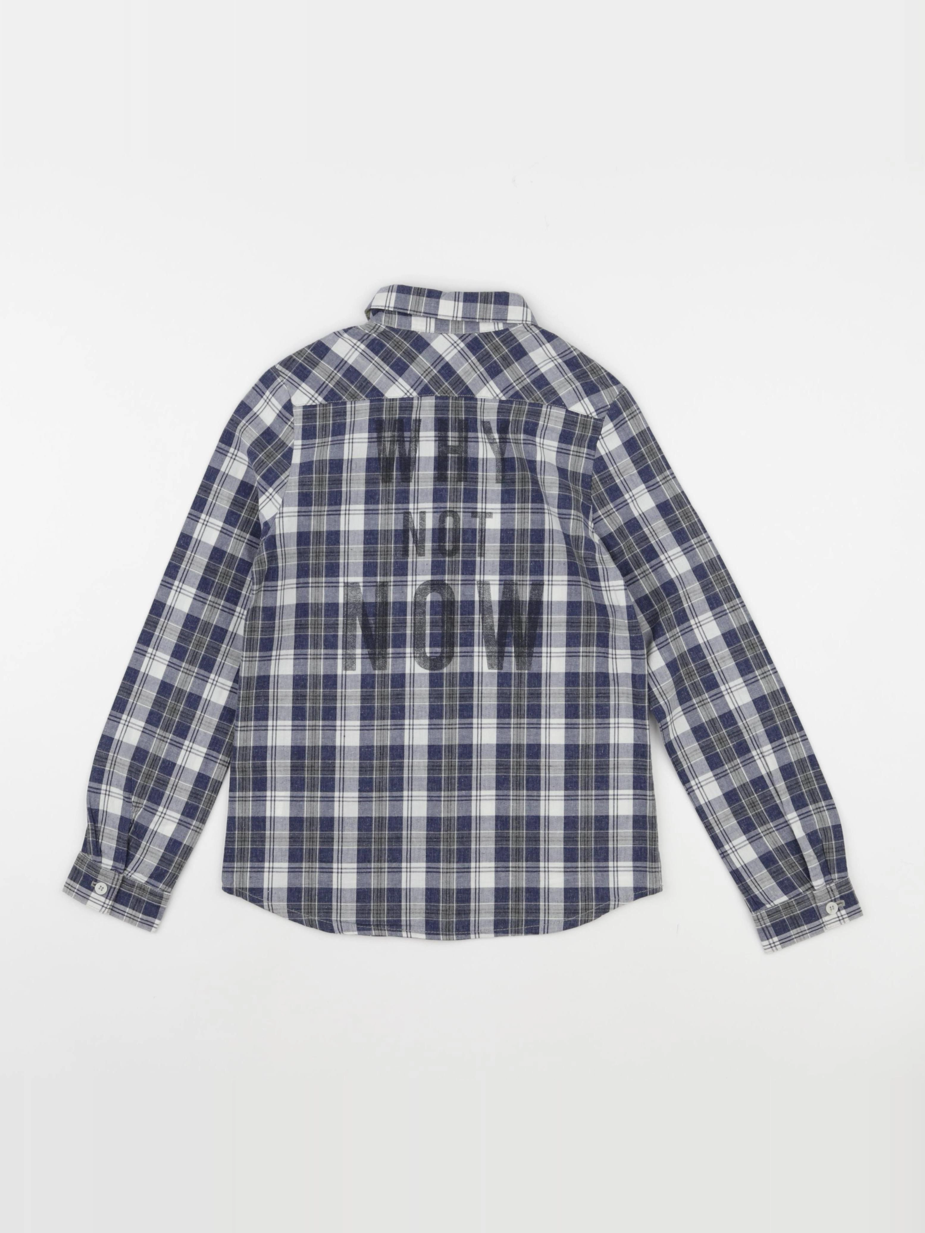 IKKS - chemise bleu, vert - 8 ans