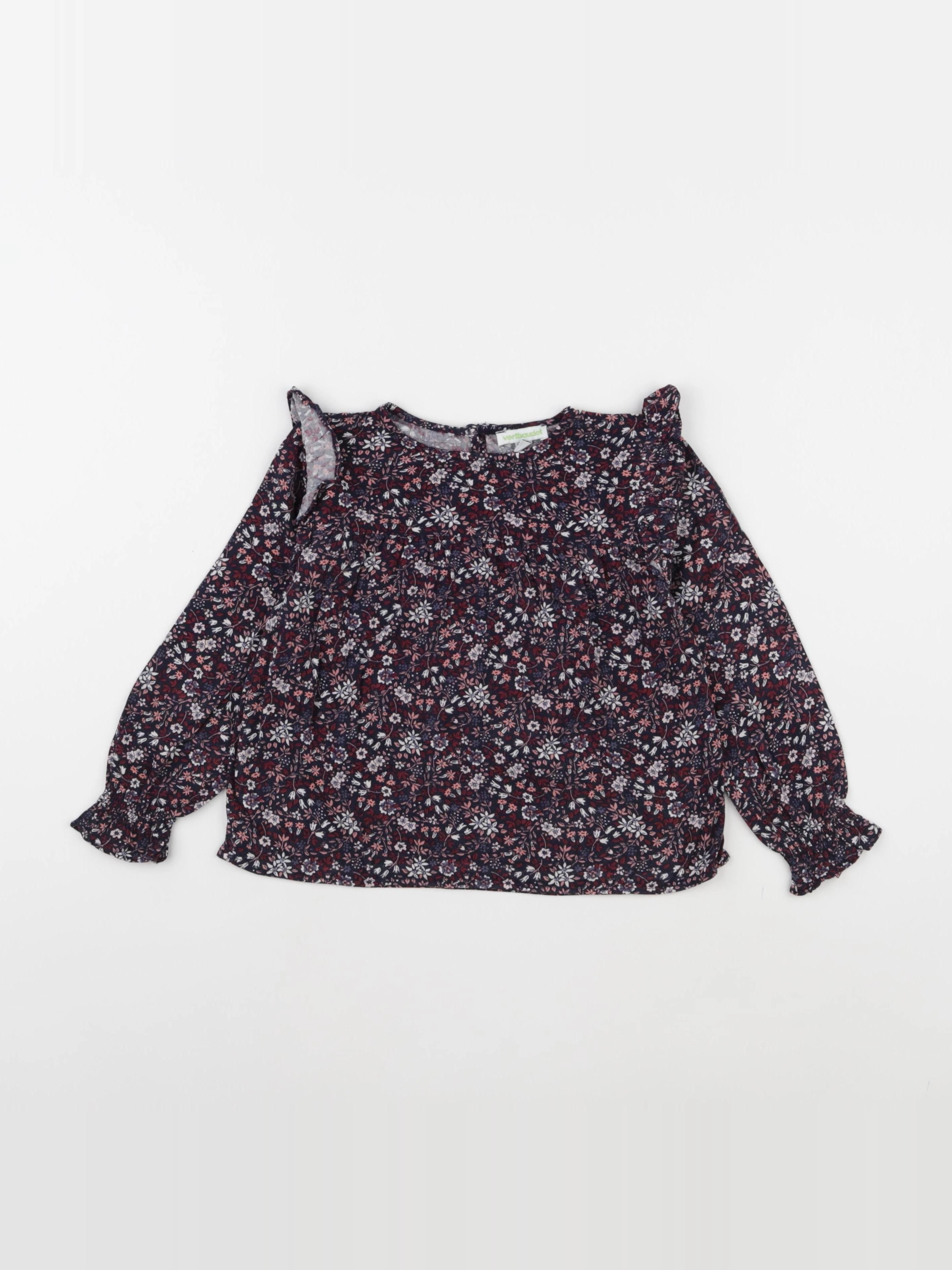 Vertbaudet - blouse multicolore - 4 ans