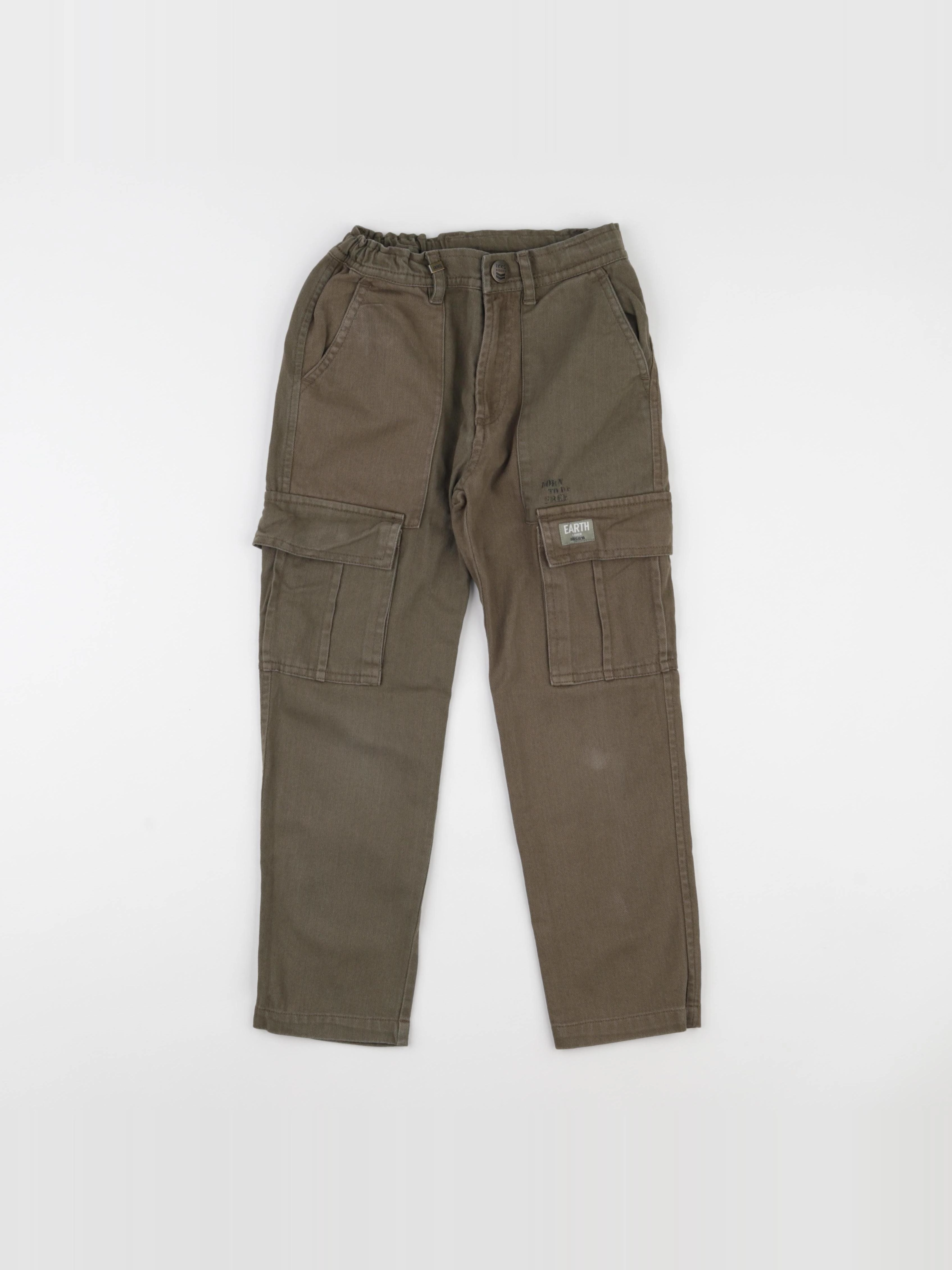 IKKS - pantalon vert - 8 ans