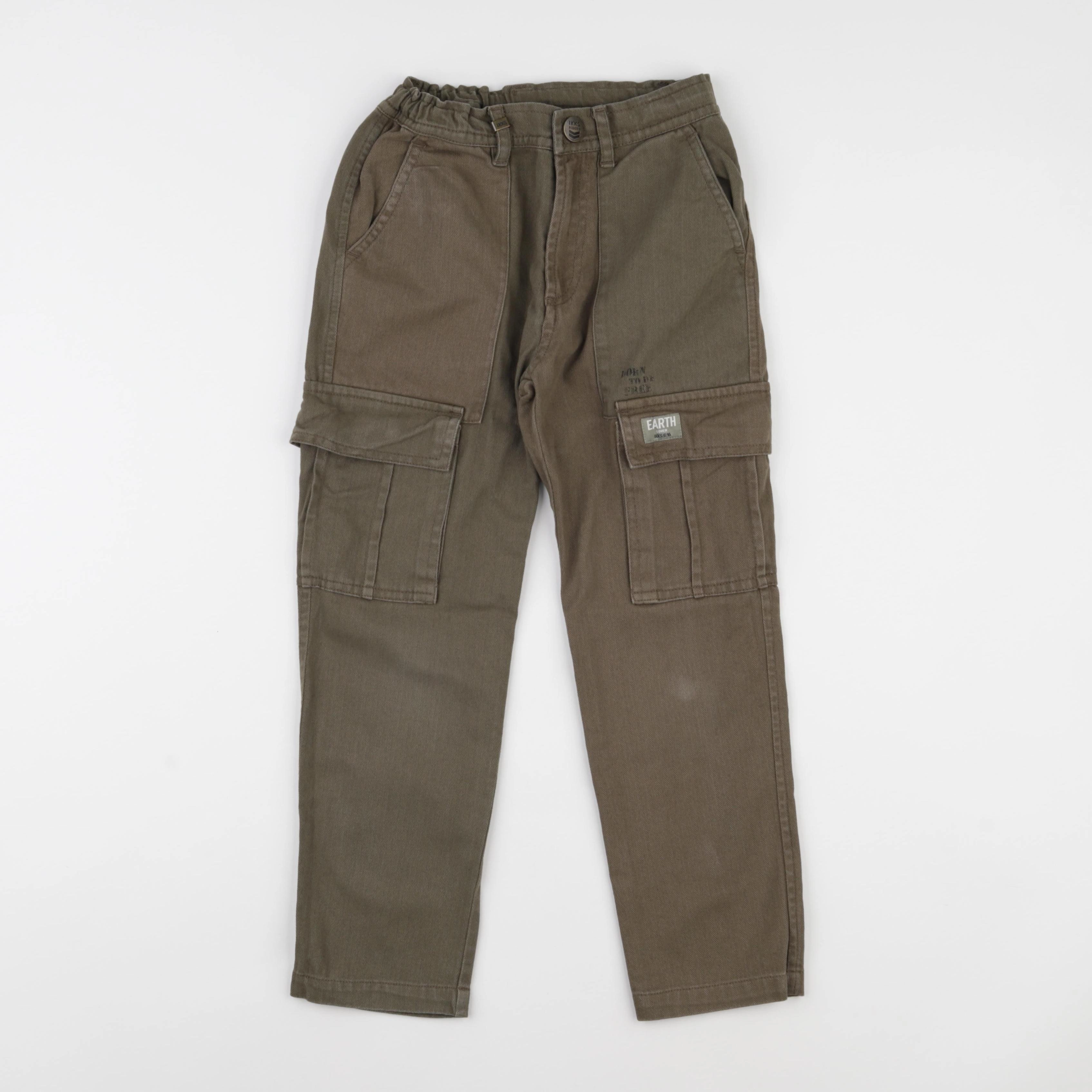 IKKS - pantalon vert - 8 ans