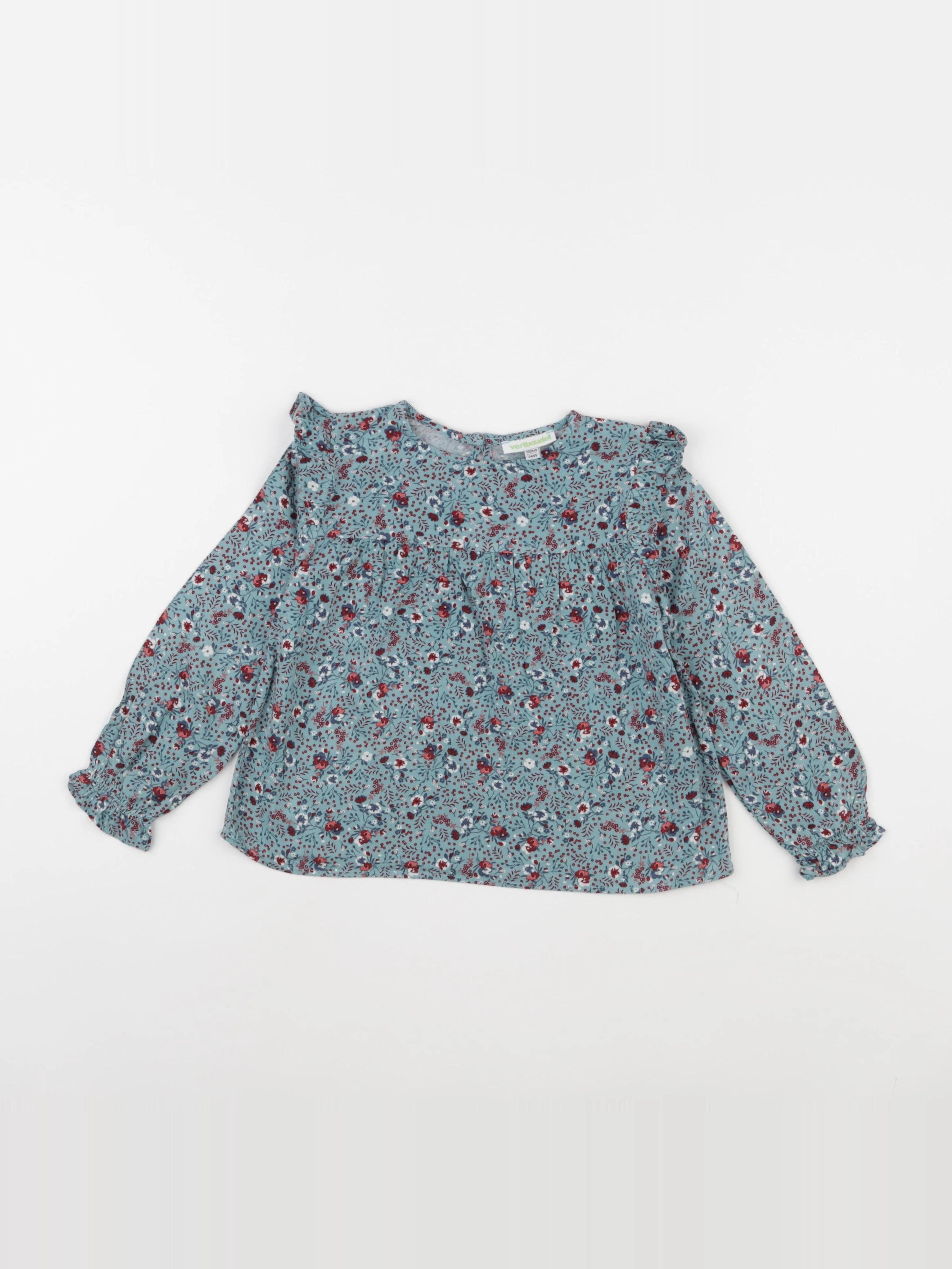 Vertbaudet - blouse multicolore - 4 ans