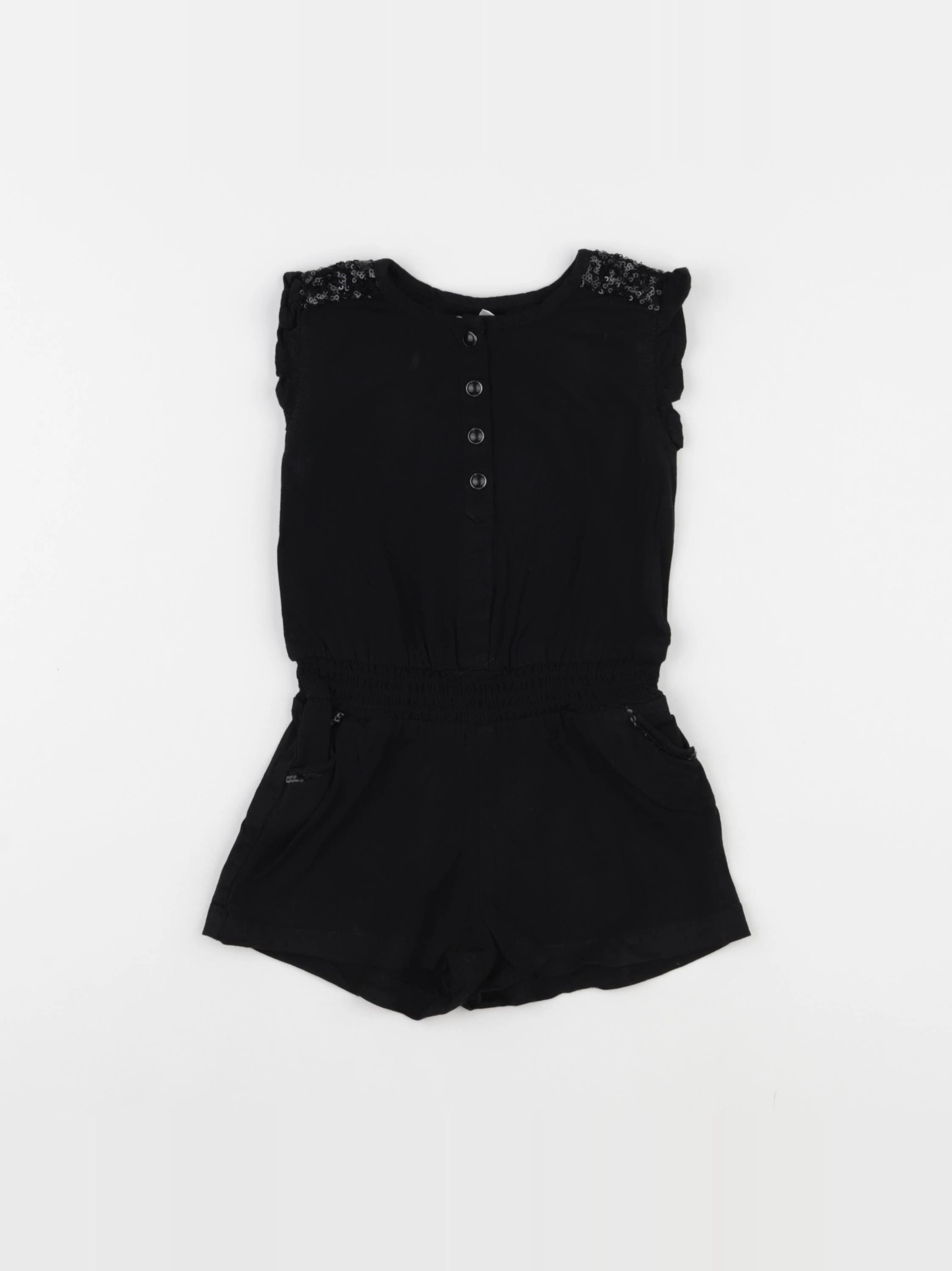 Vertbaudet - combinaison noir - 2 ans