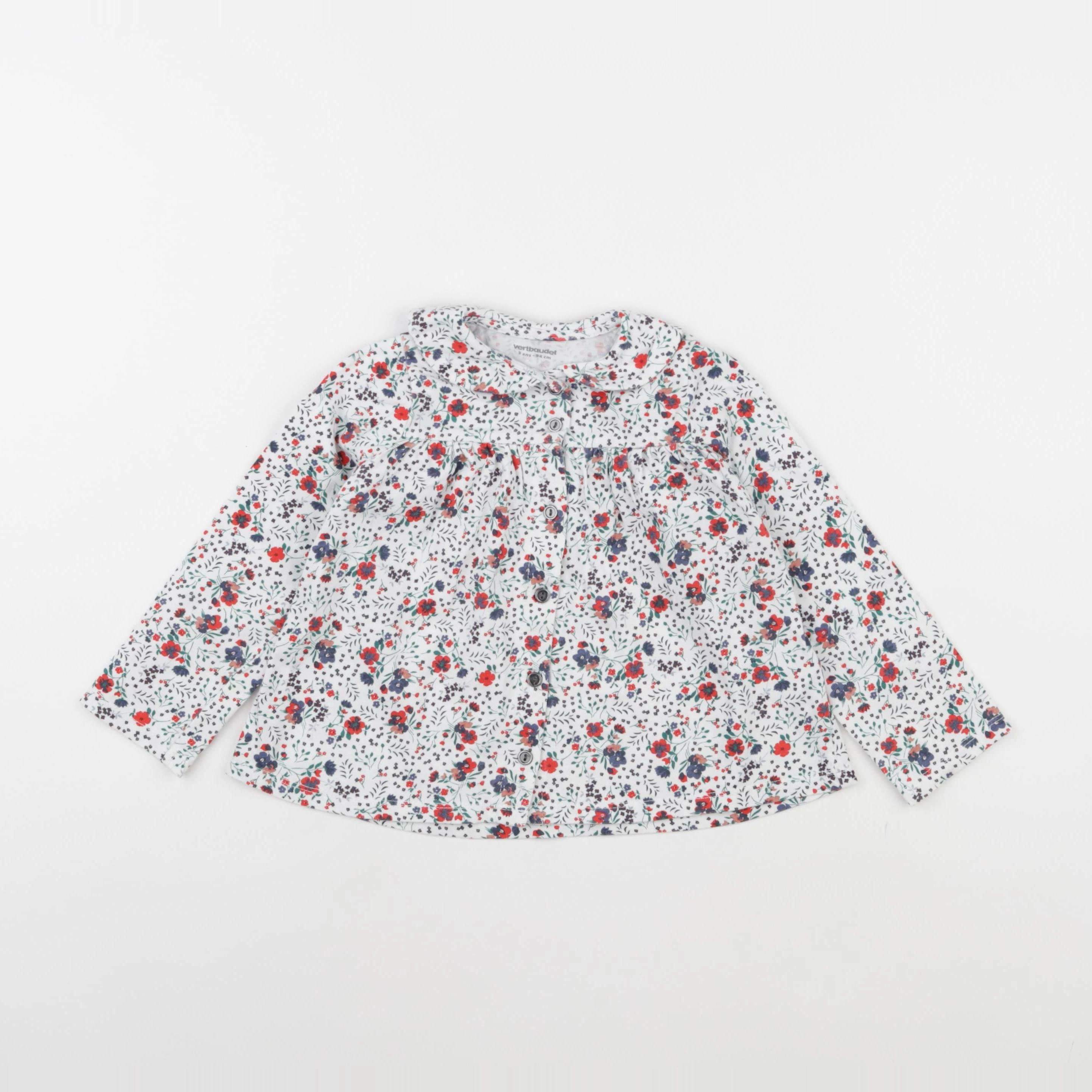Vertbaudet - tee-shirt multicolore - 3 ans