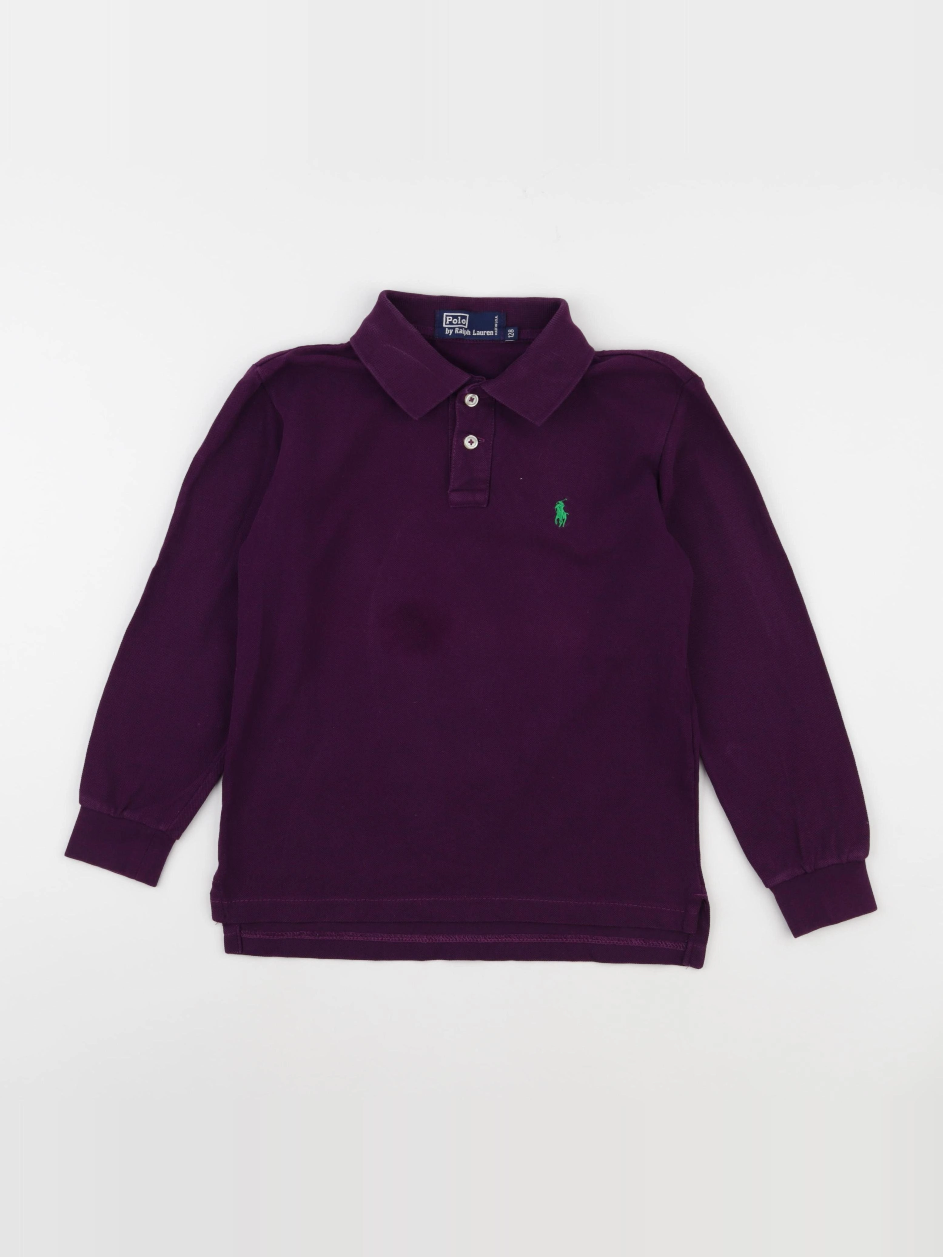 Ralph Lauren - polo violet - 8 ans