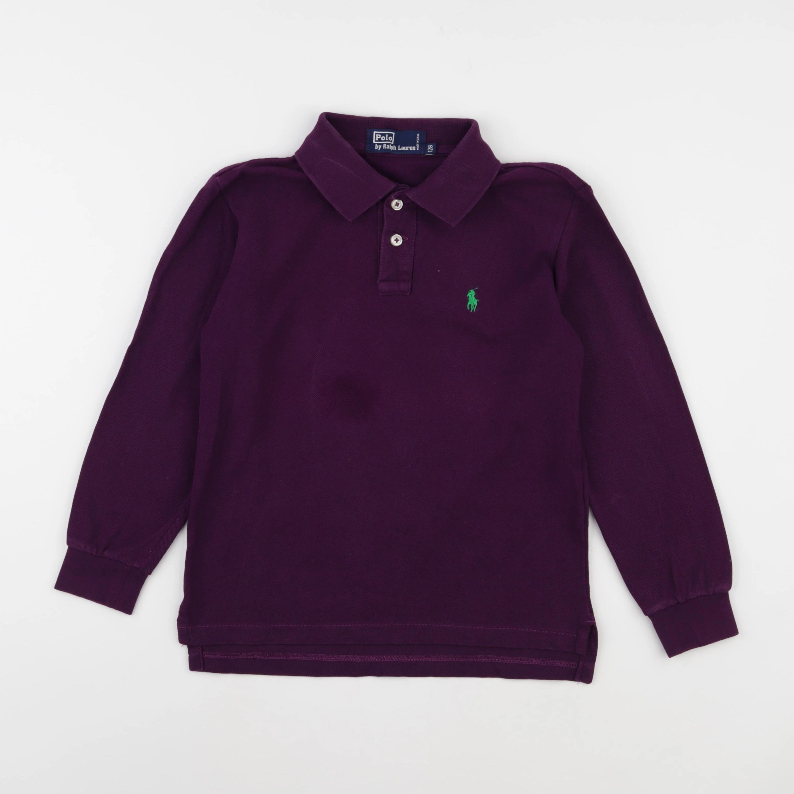 Ralph Lauren - polo violet - 8 ans
