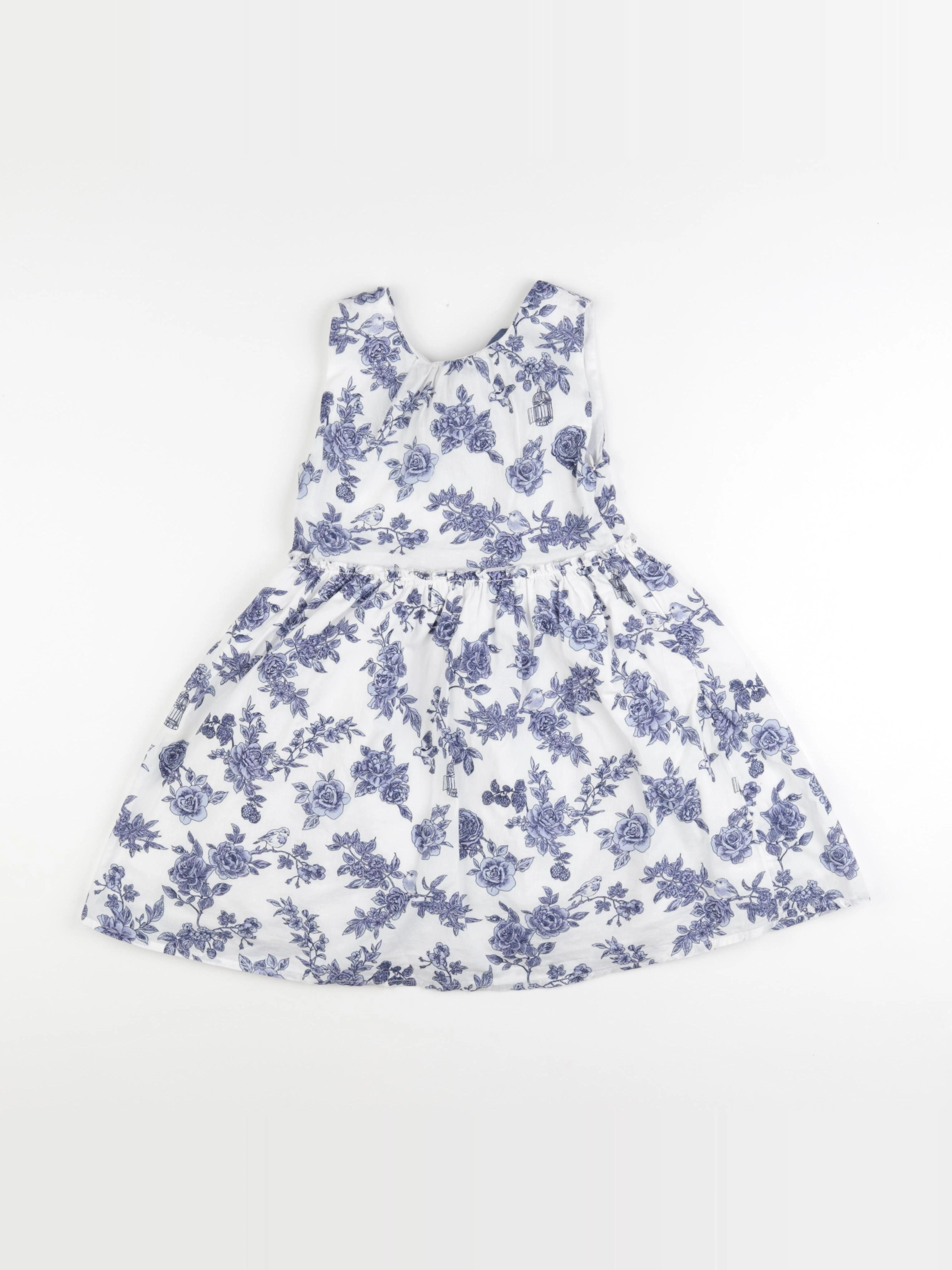 Vertbaudet - robe bleu - 7 ans