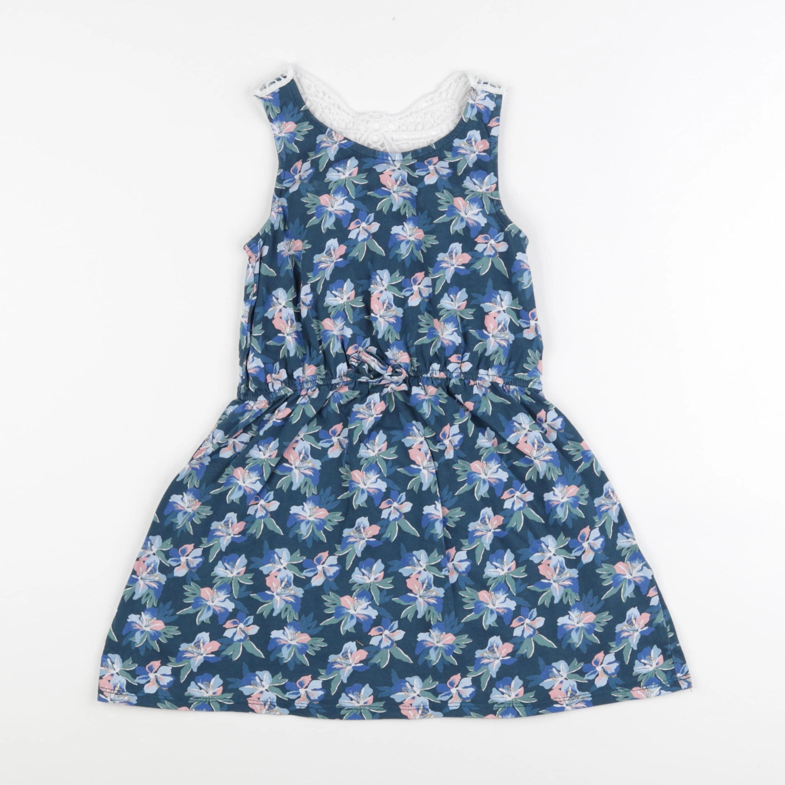 Vertbaudet - robe multicolore - 6 ans