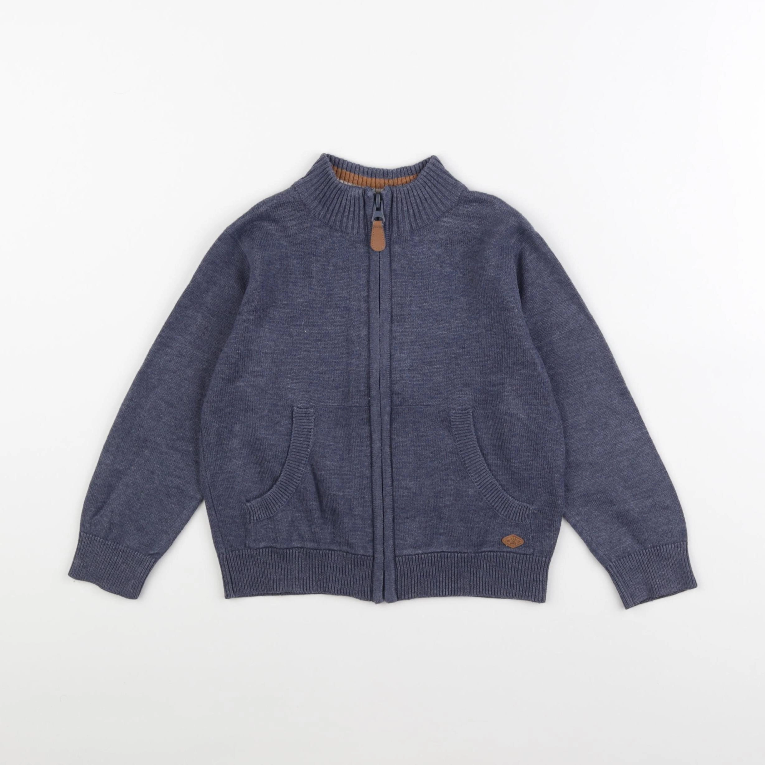 Vertbaudet - pull bleu - 4 ans