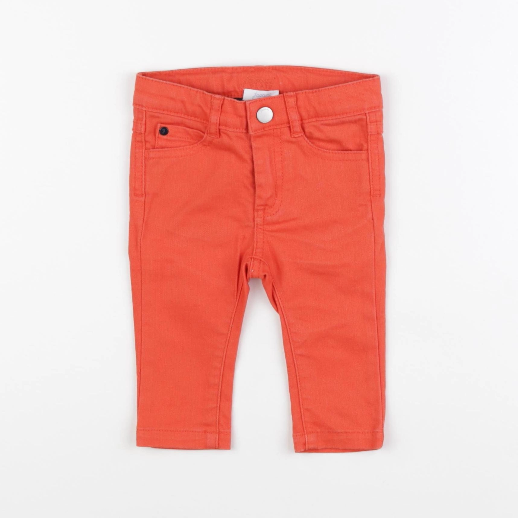Jacadi - jean rouge - 6 mois