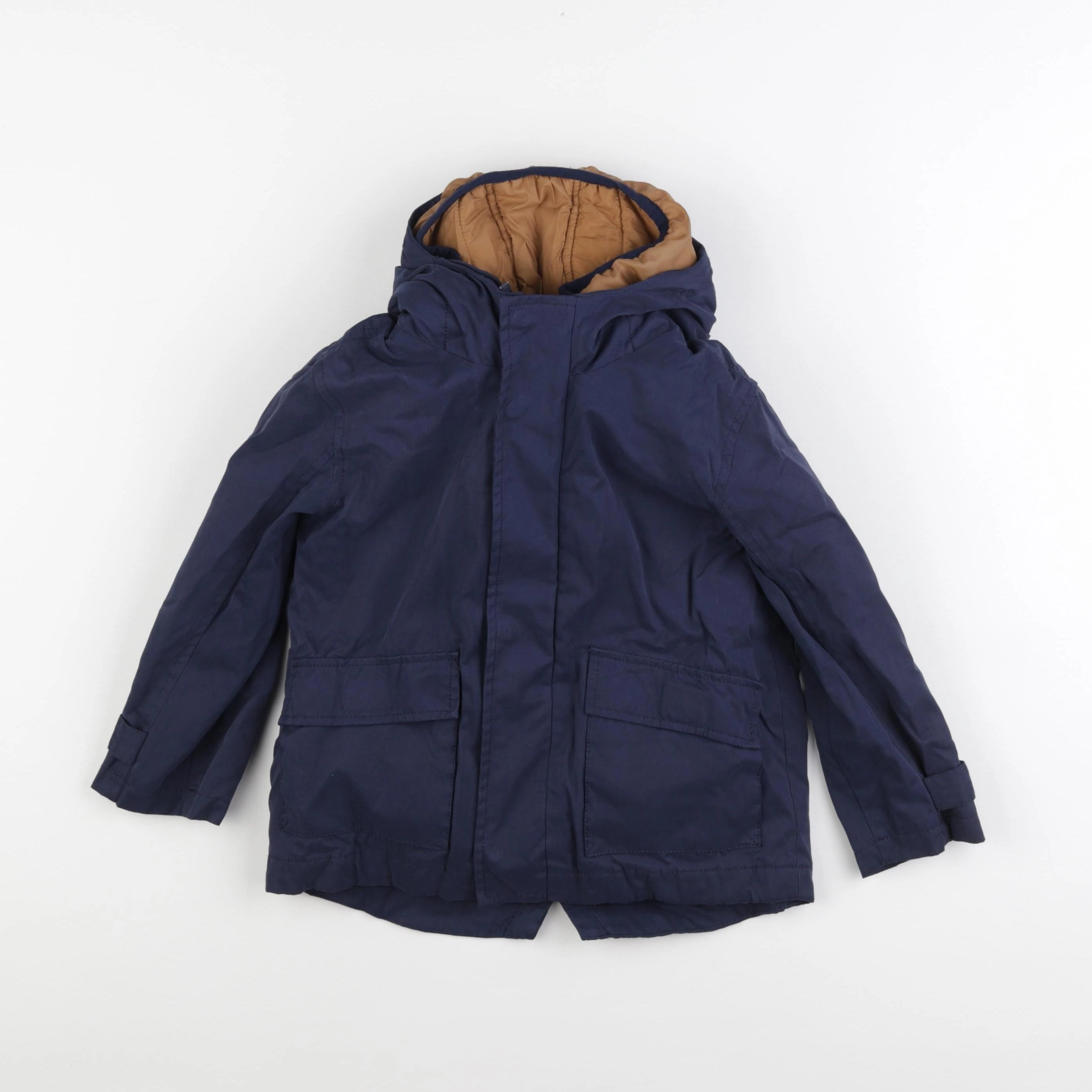 Vertbaudet - imperméable bleu - 4 ans