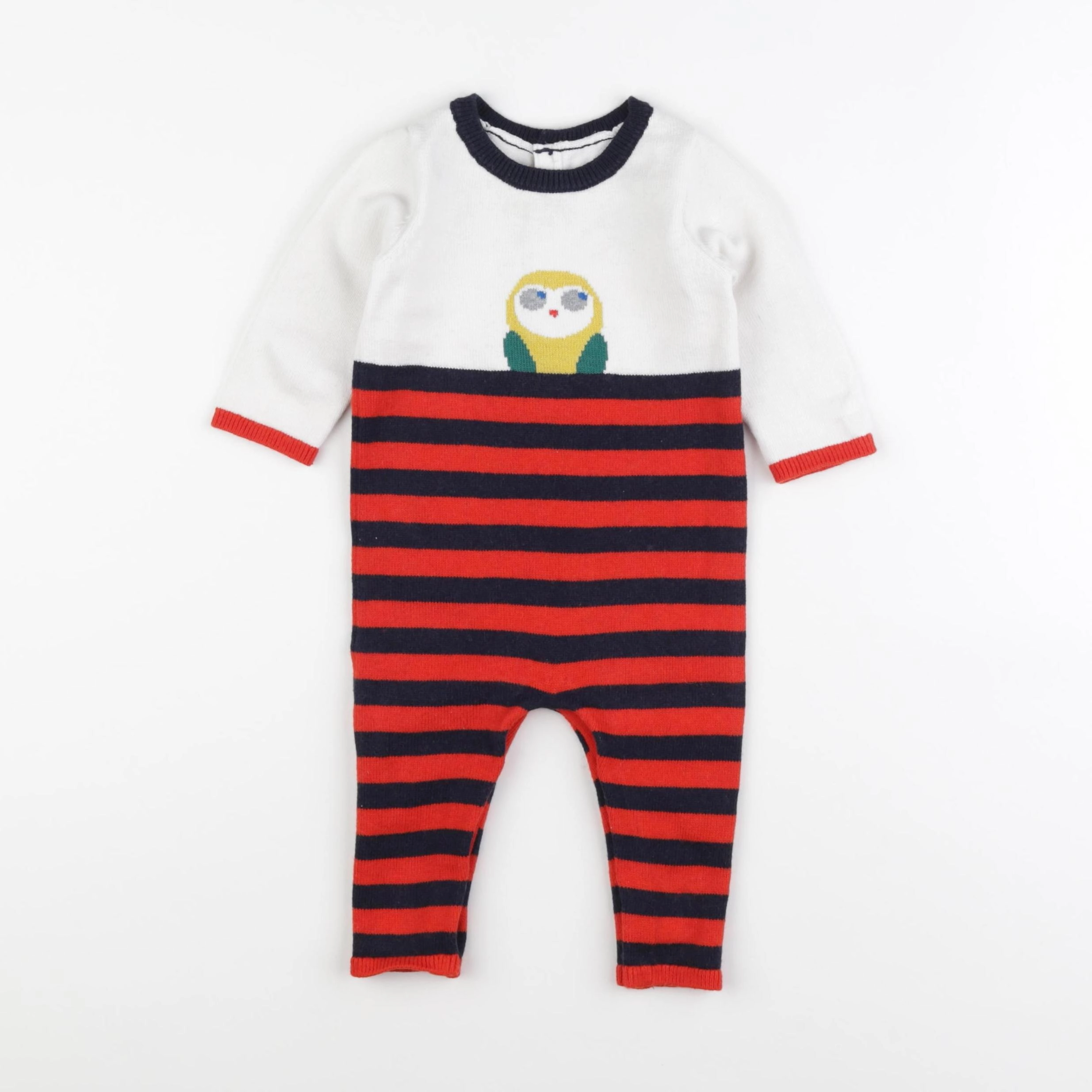 Jacadi - combinaison multicolore - 6 mois