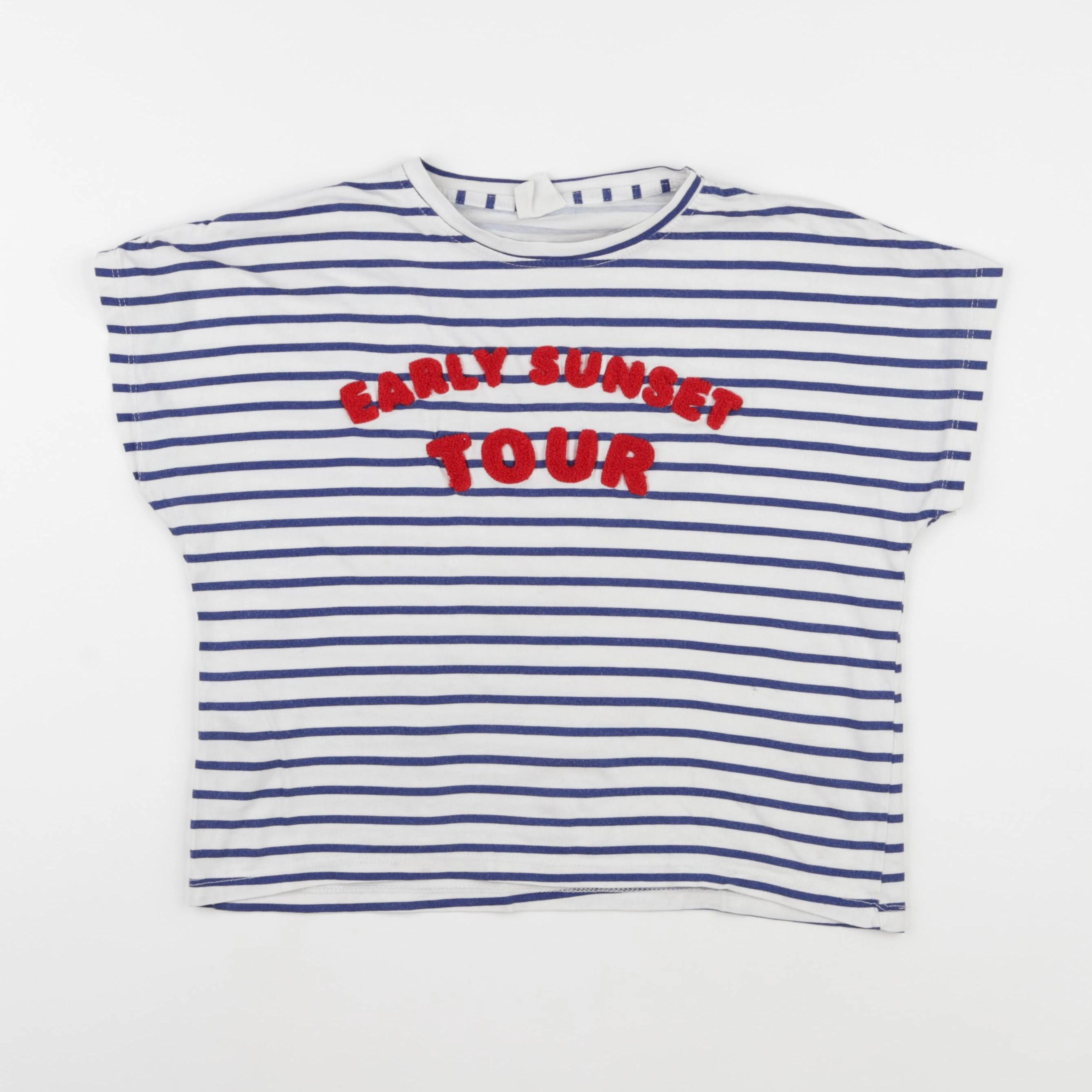 Zara - tee-shirt bleu, rouge - 10 ans