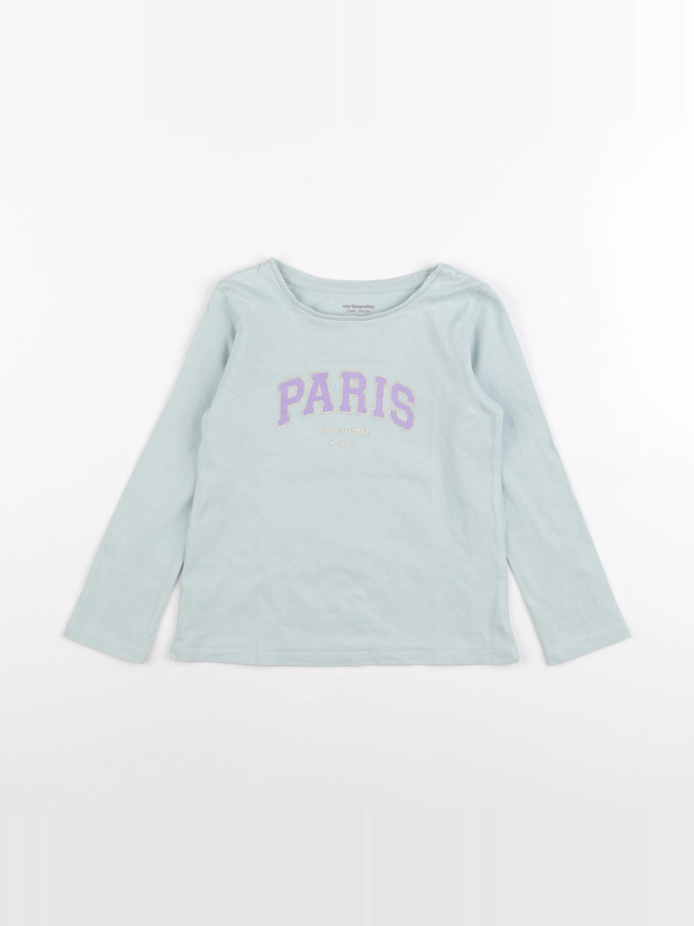Vertbaudet - tee-shirt multicolore - 4 ans