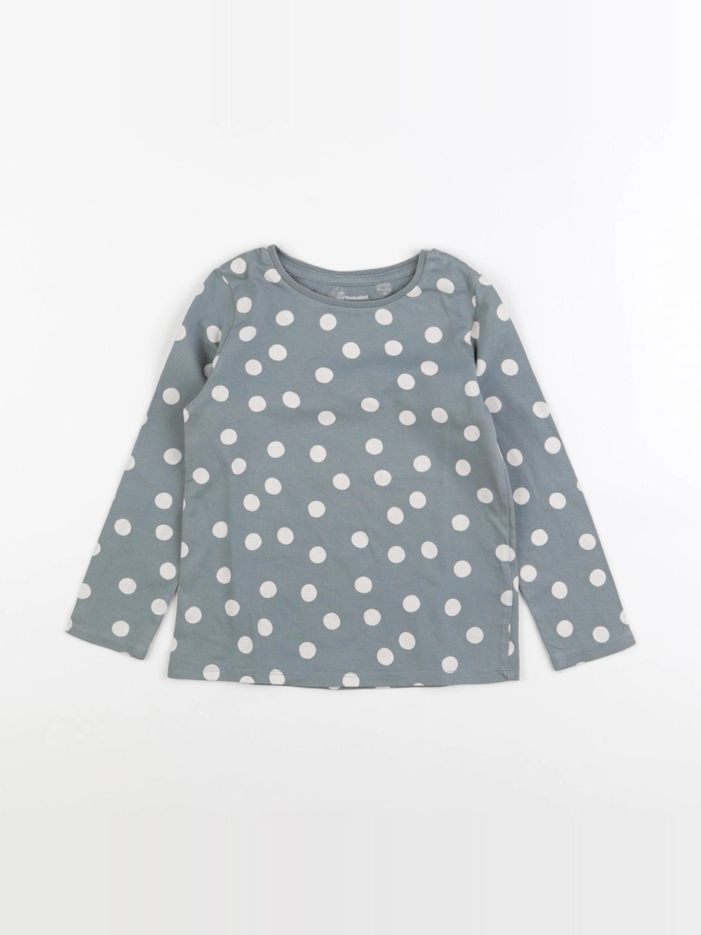 Vertbaudet - tee-shirt vert - 4 ans