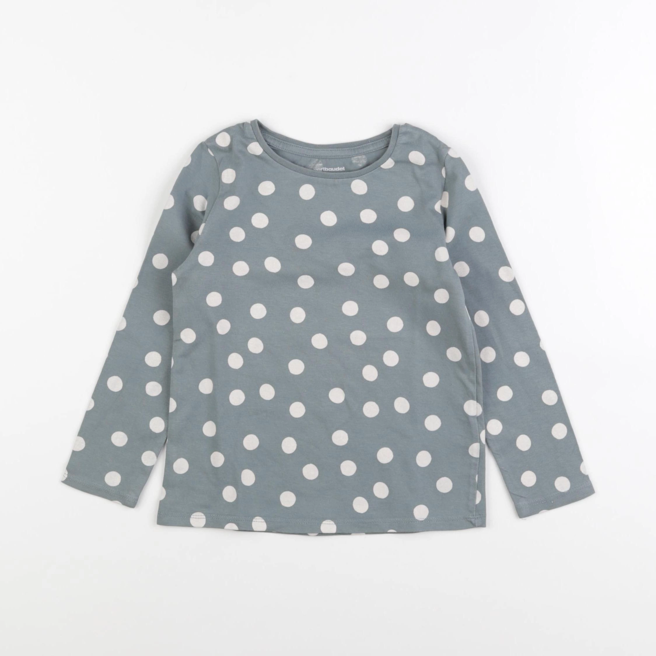 Vertbaudet - tee-shirt vert - 4 ans