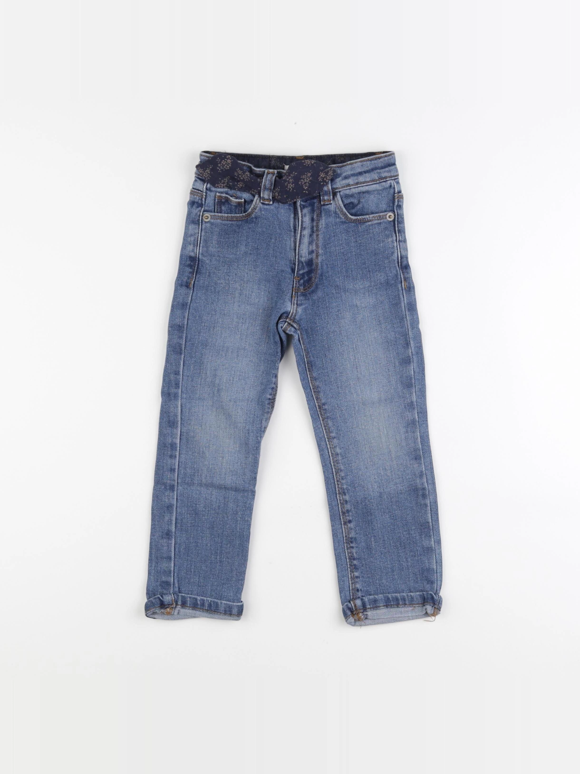 Vertbaudet - jean bleu - 3 ans