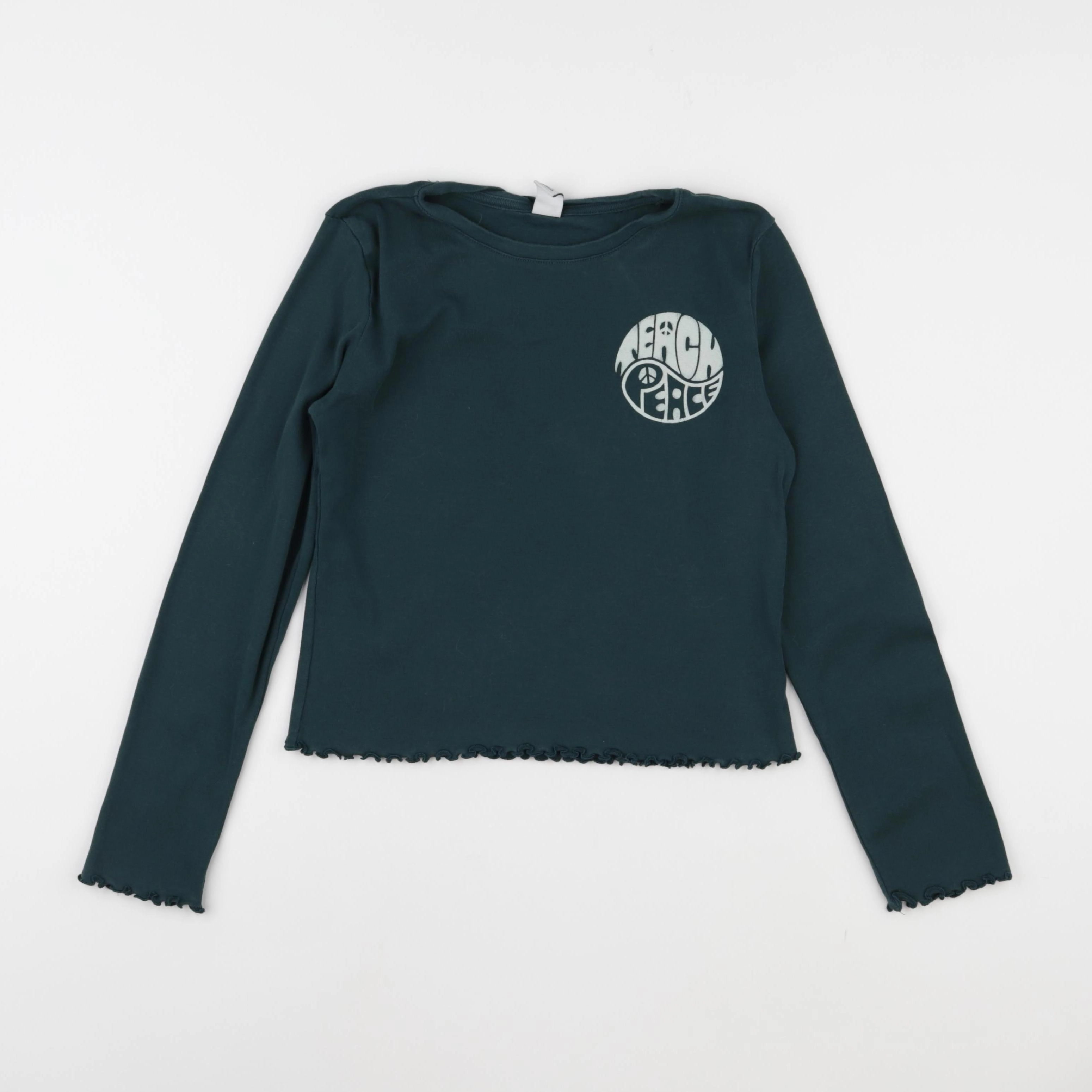 Old Navy - tee-shirt vert - 10/12 ans