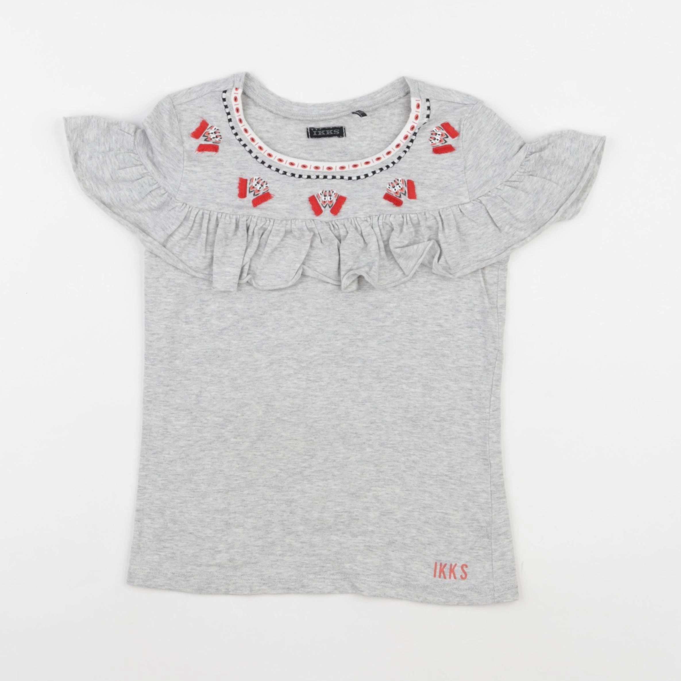 IKKS - tee-shirt multicolore - 8 ans