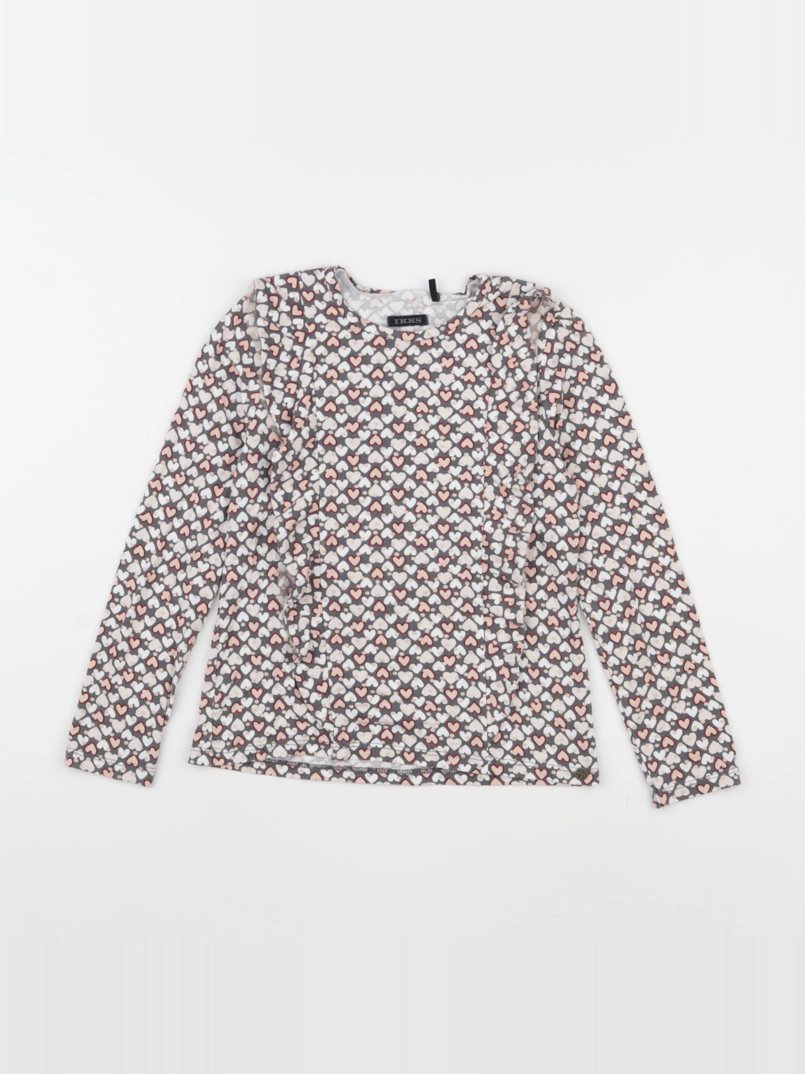 IKKS - tee-shirt multicolore - 6 ans