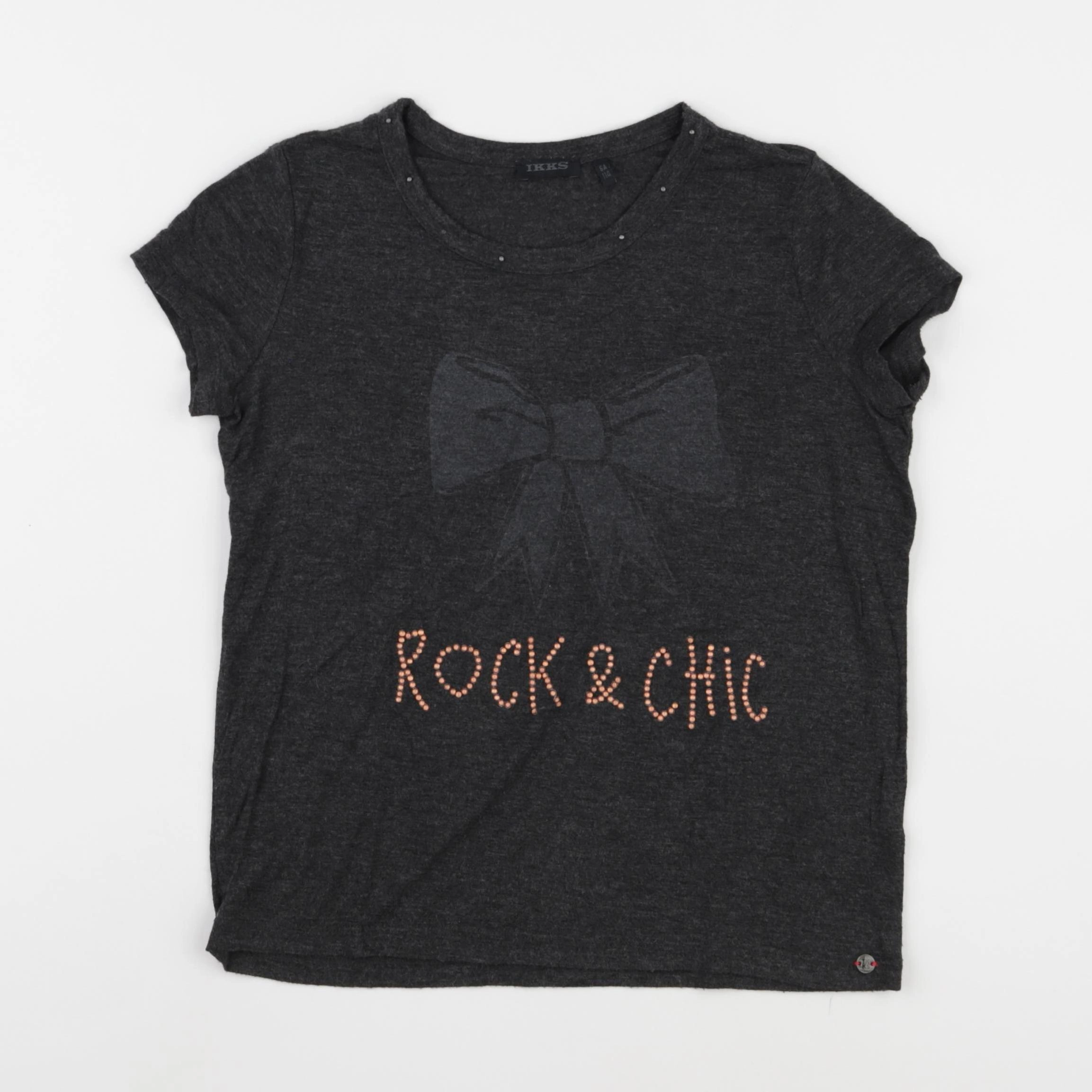 IKKS - tee-shirt gris - 6 ans