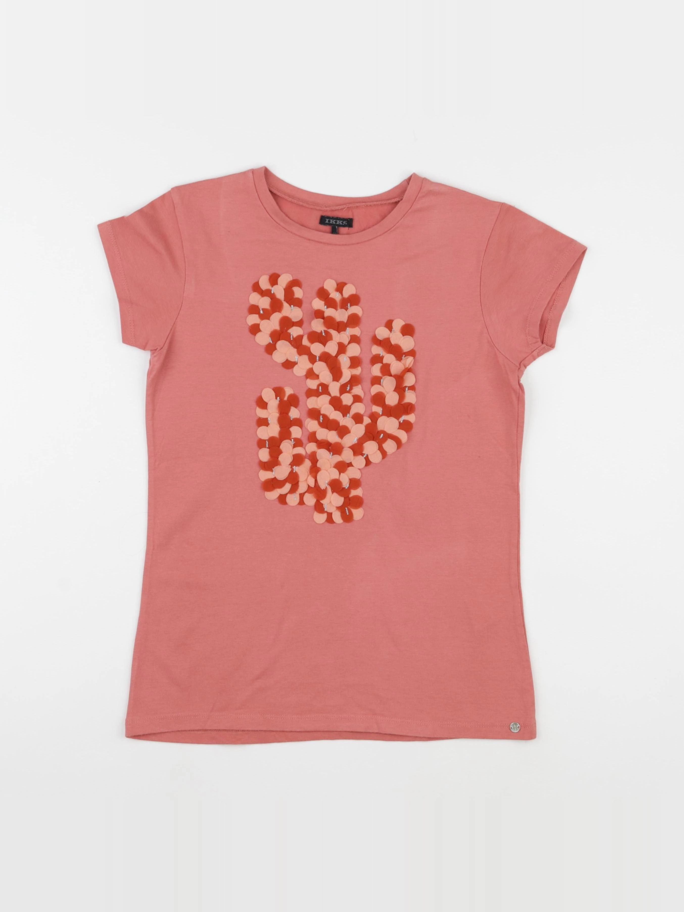 IKKS - tee-shirt rose - 12 ans