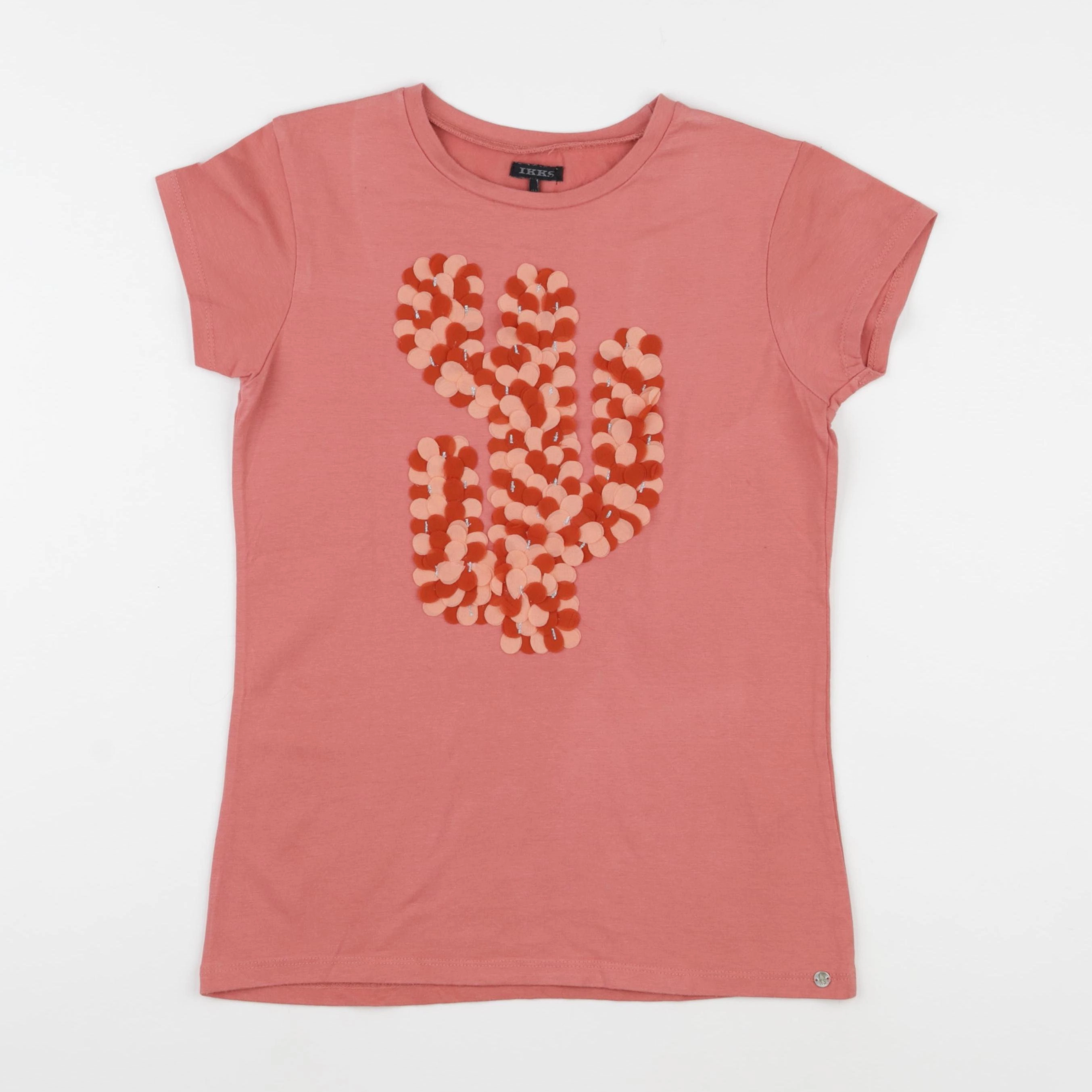 IKKS - tee-shirt rose - 12 ans