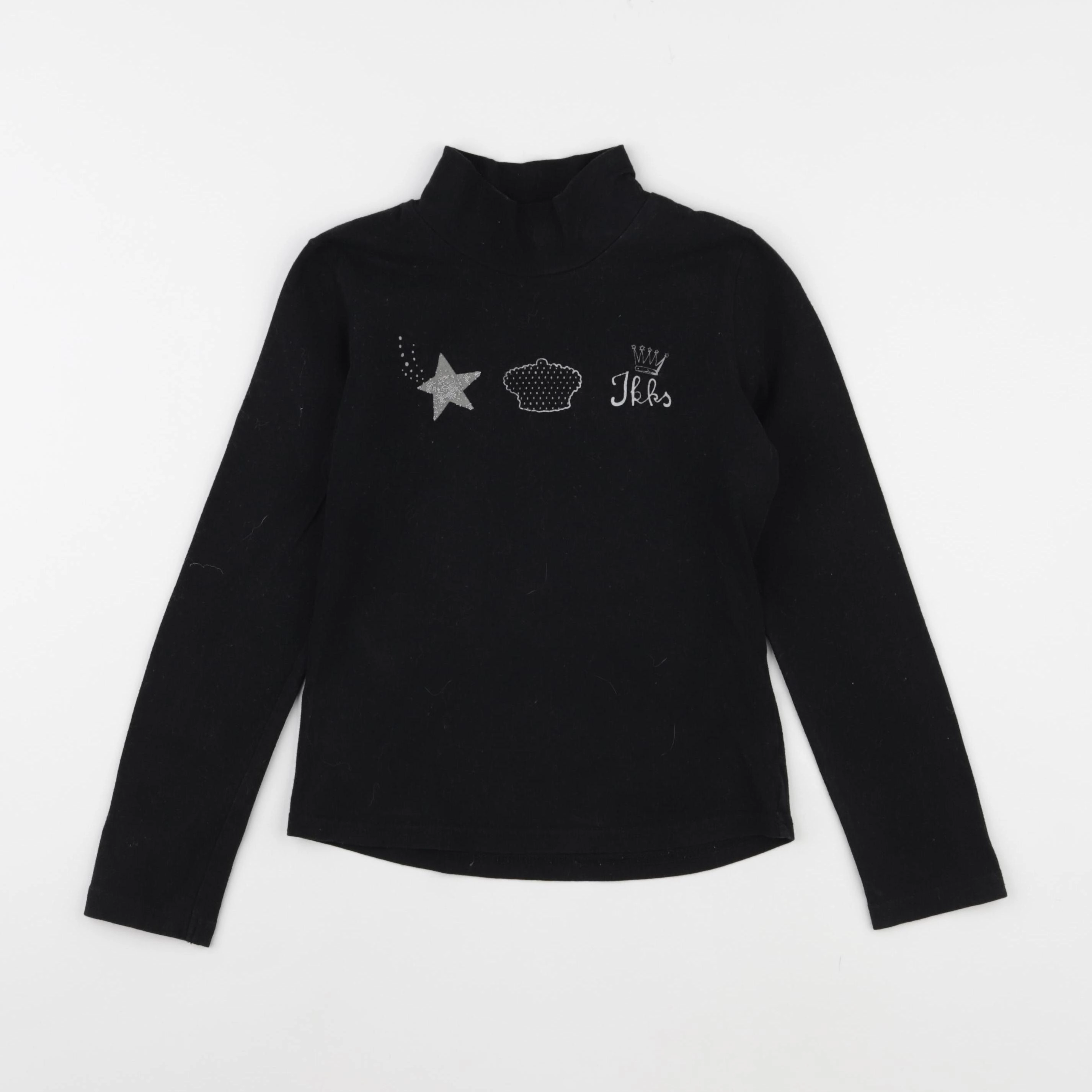 IKKS - sous-pull noir - 8 ans