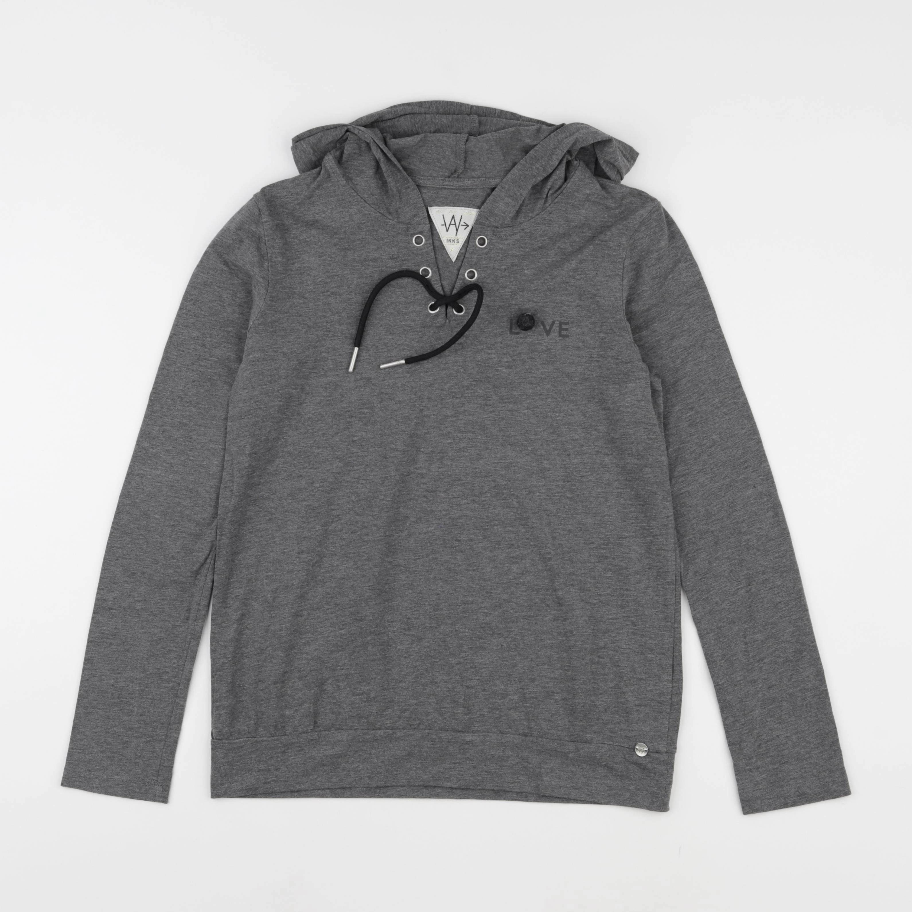 IKKS - tee-shirt gris - 12 ans
