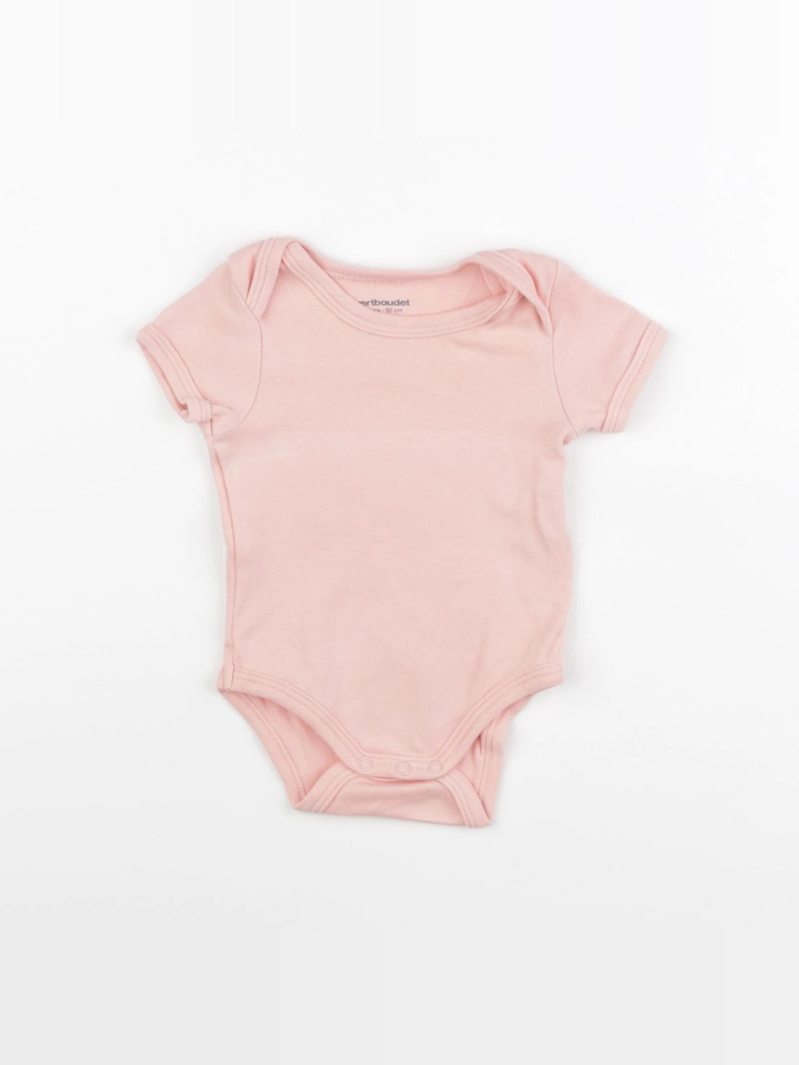 Vertbaudet - body rose - 3 mois