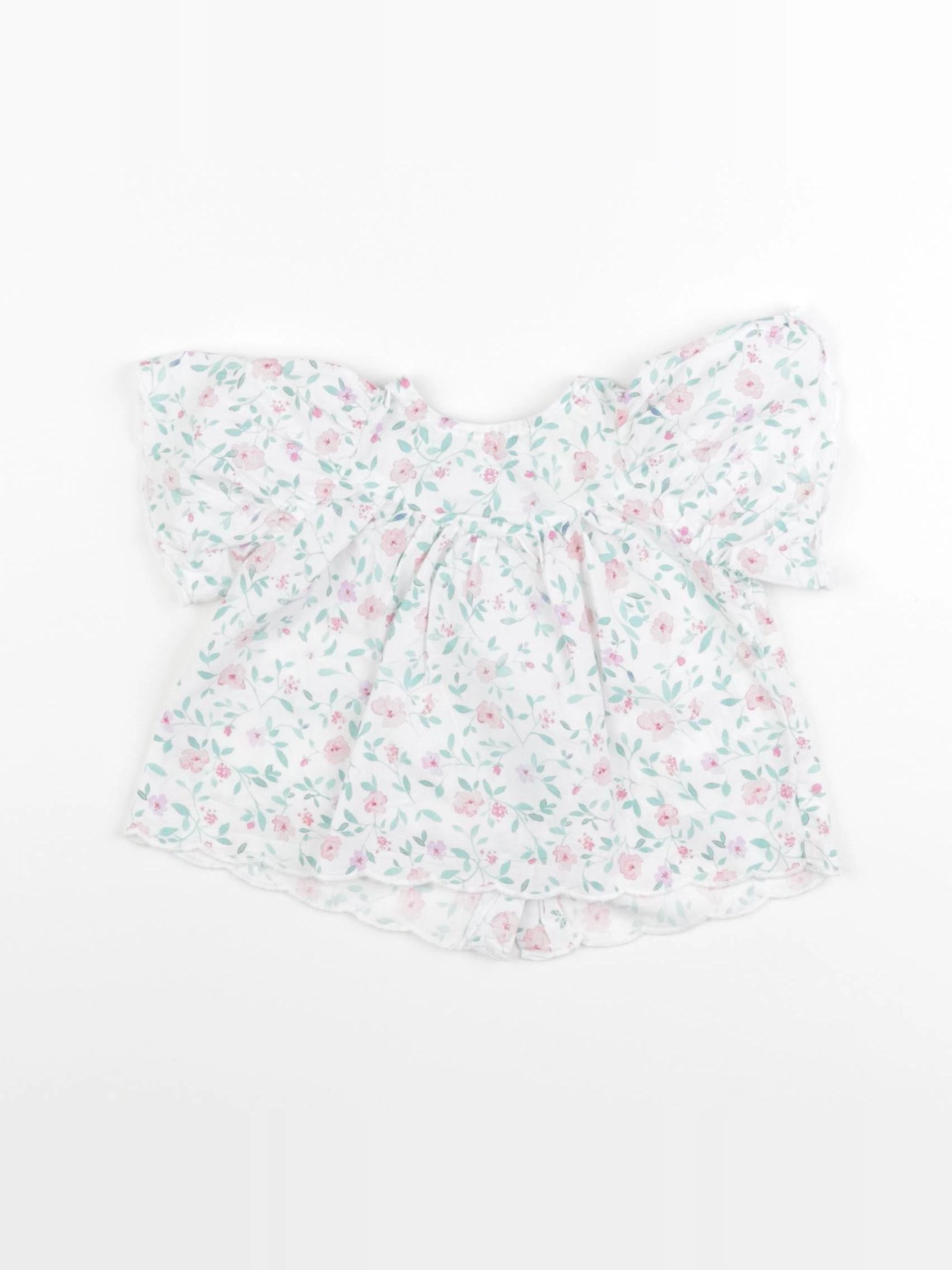 Vertbaudet - blouse multicolore - 3 mois
