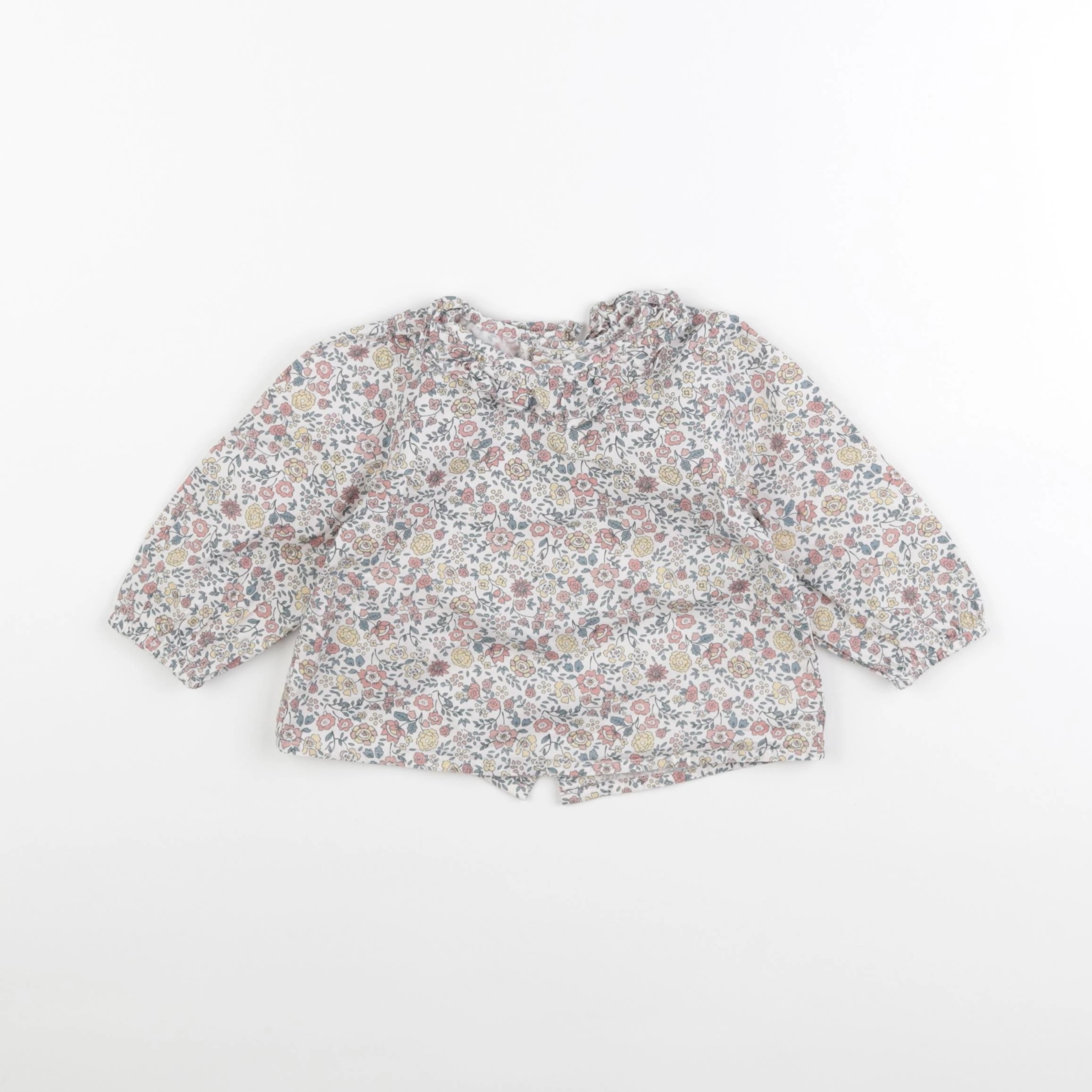 Vertbaudet - blouse multicolore - 9 mois