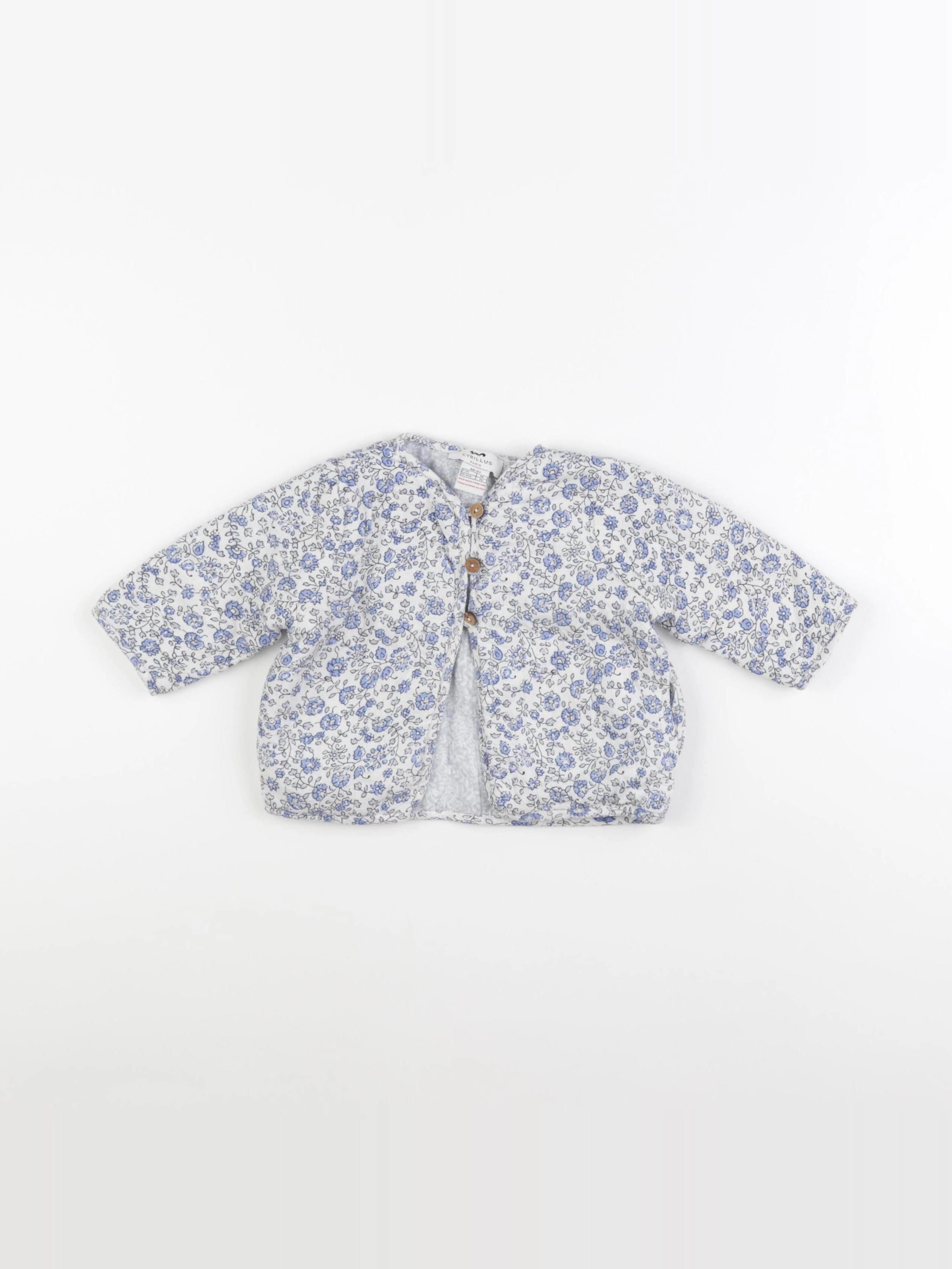 Cyrillus - veste bleu - 6 mois