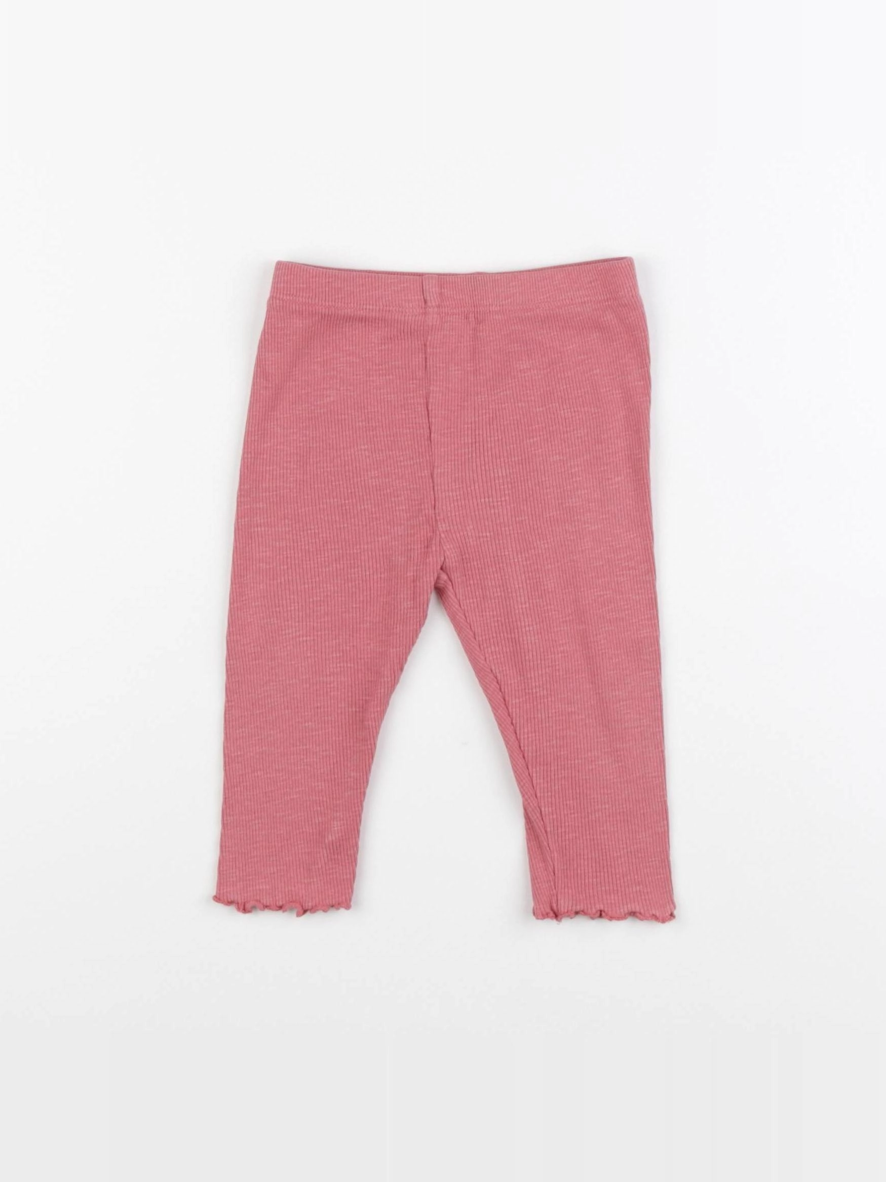 Vertbaudet - legging rose - 12 mois
