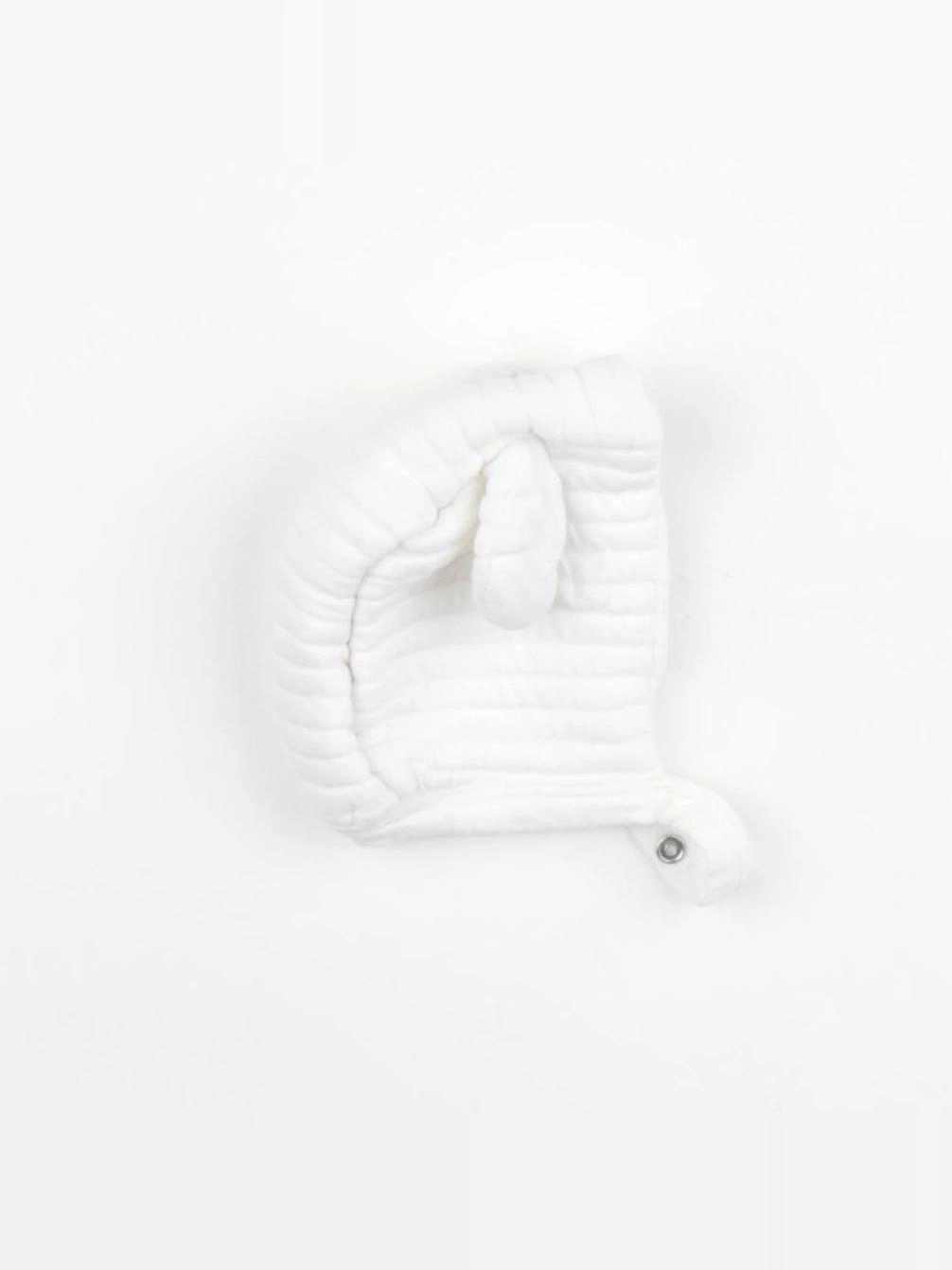 Petit Bateau - bonnet blanc - 1 mois