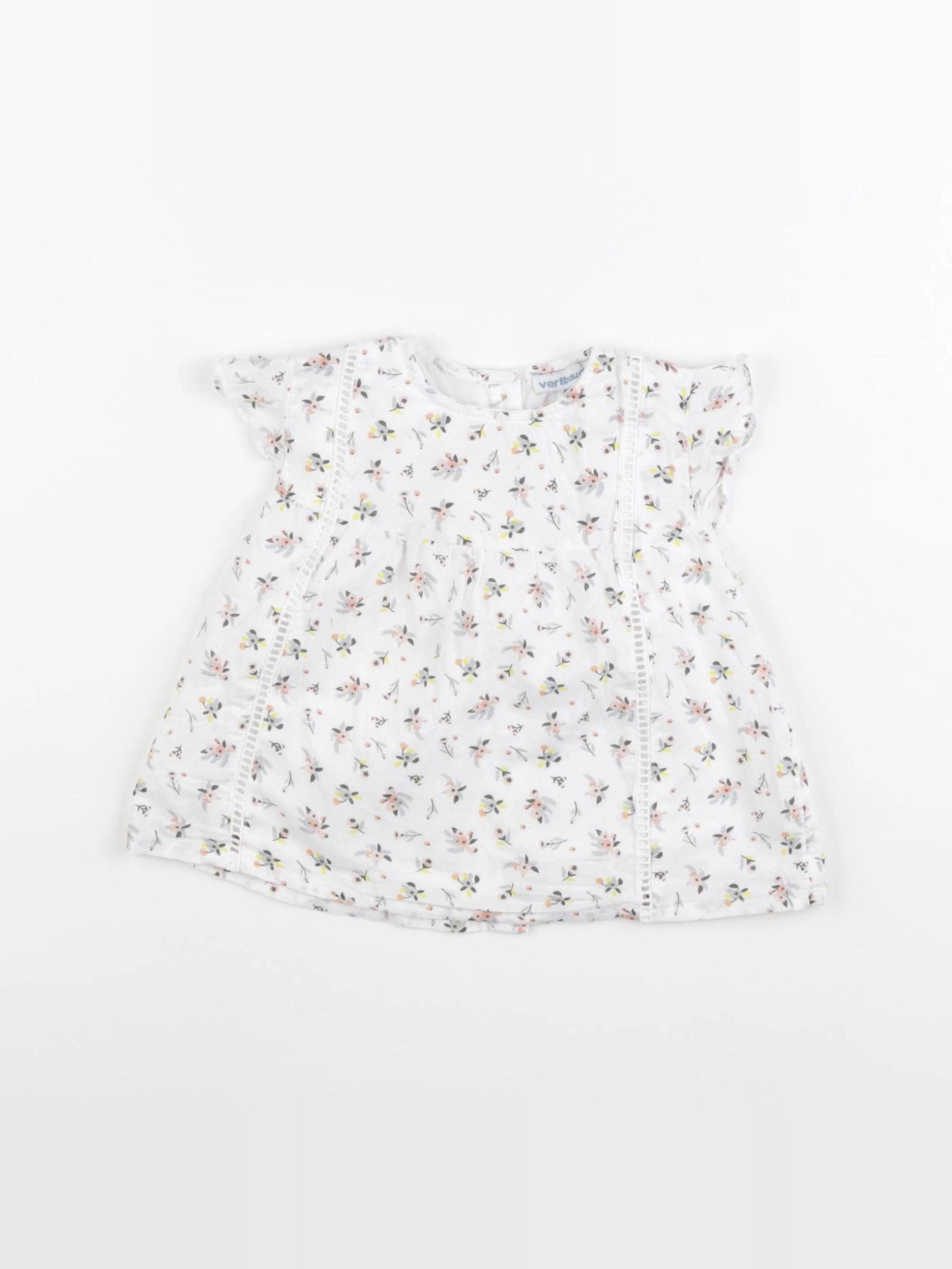 Vertbaudet - blouse multicolore - 18 mois