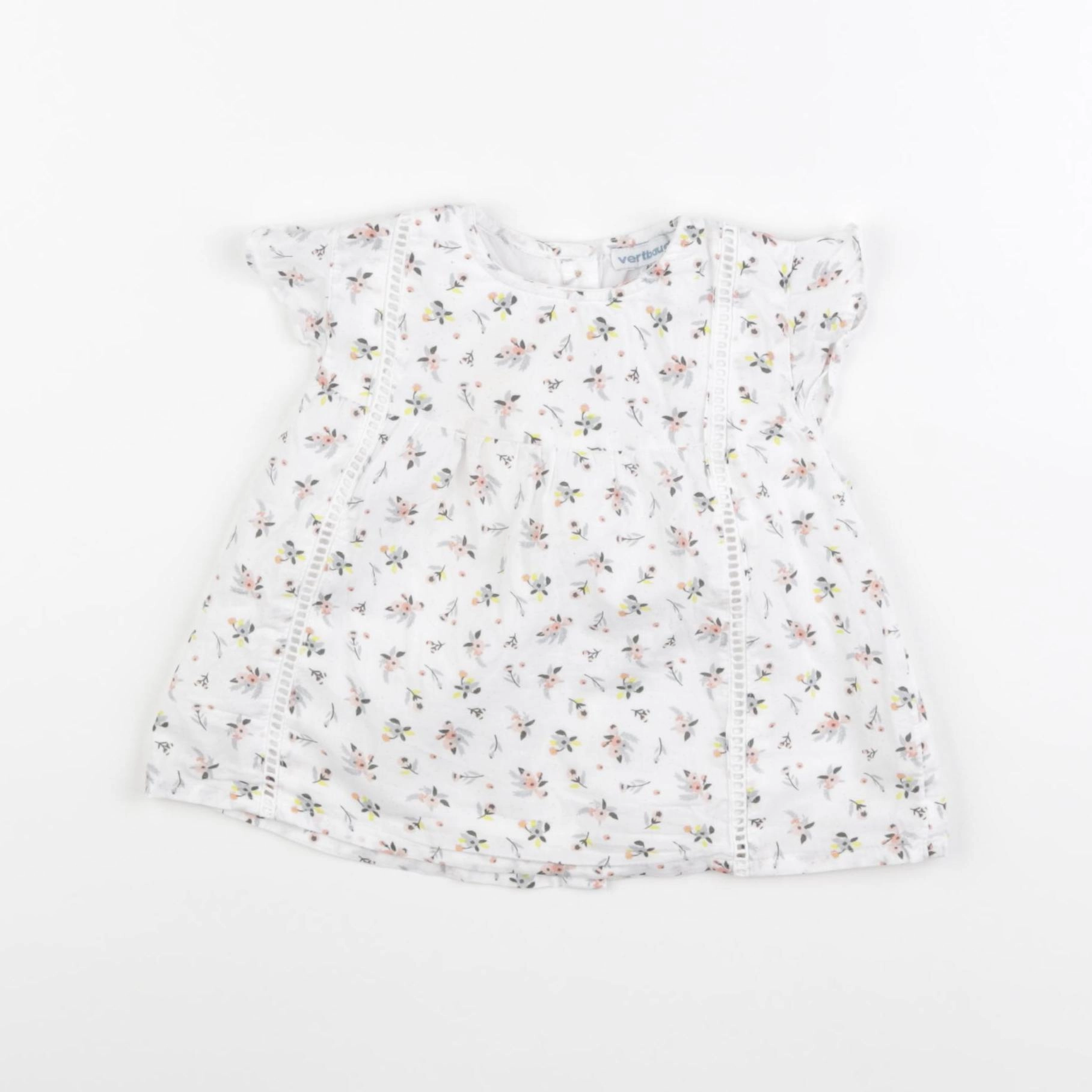 Vertbaudet - blouse multicolore - 18 mois