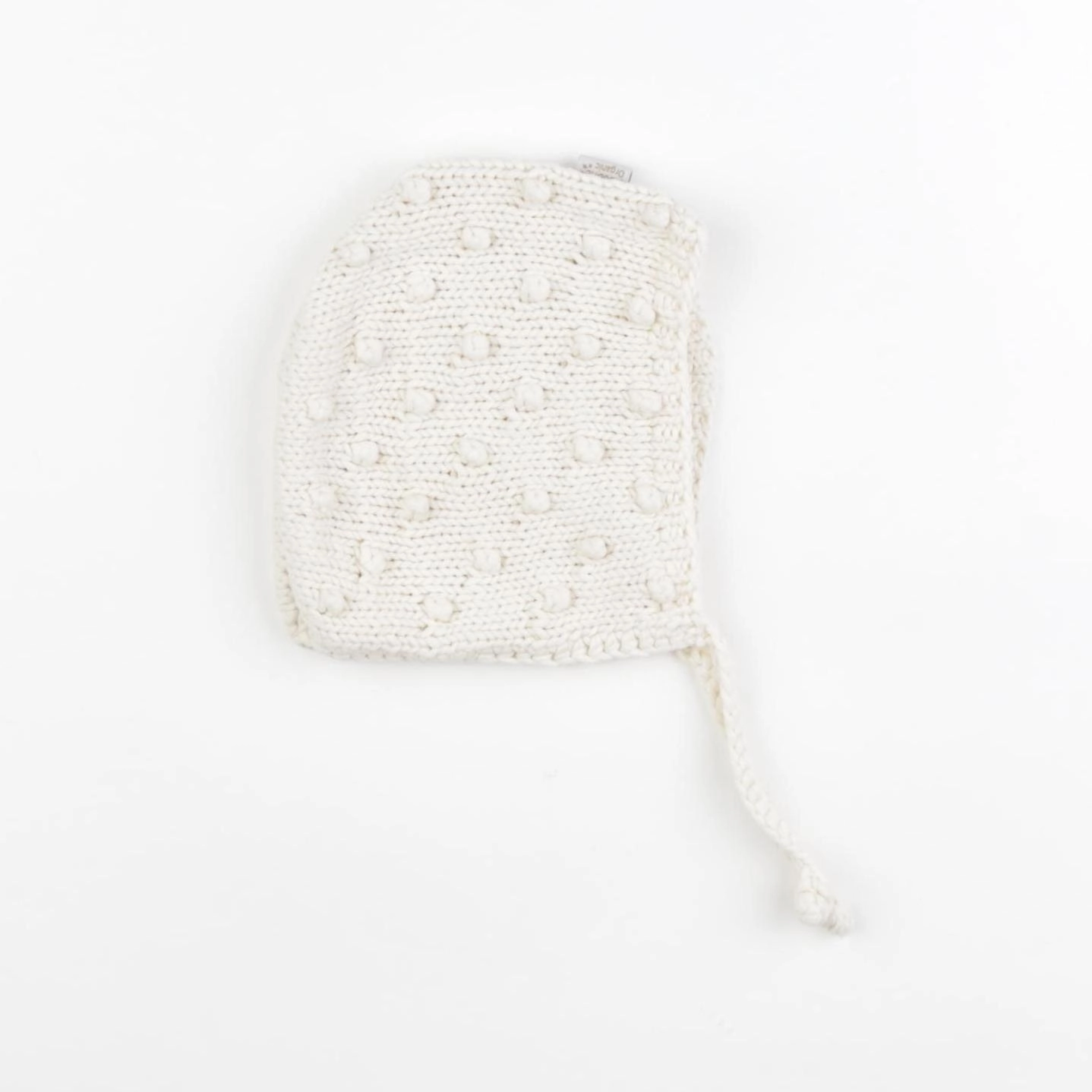 Poudre Organic - bonnet beige - 9/12 mois