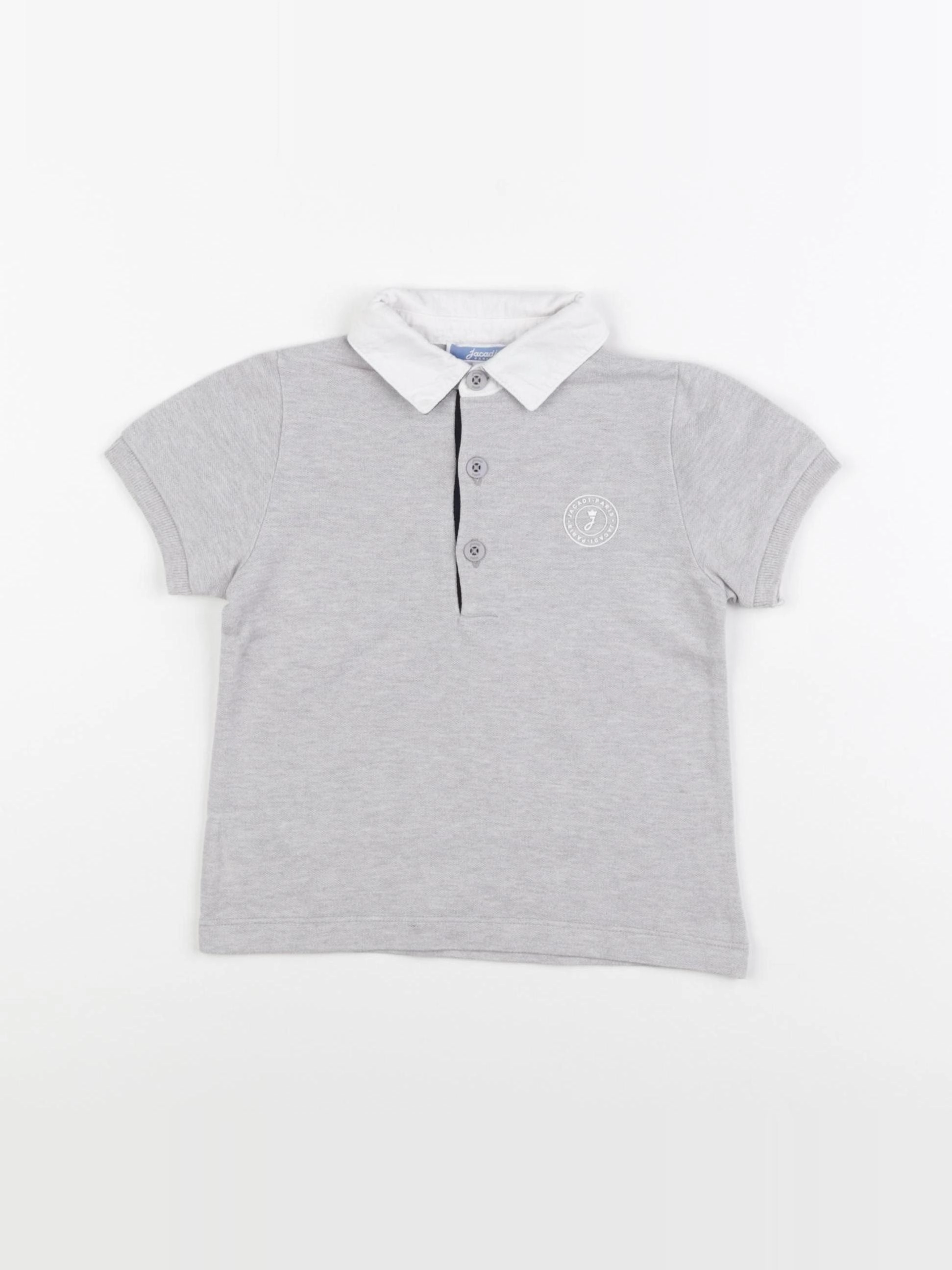 Jacadi - polo gris - 24 mois