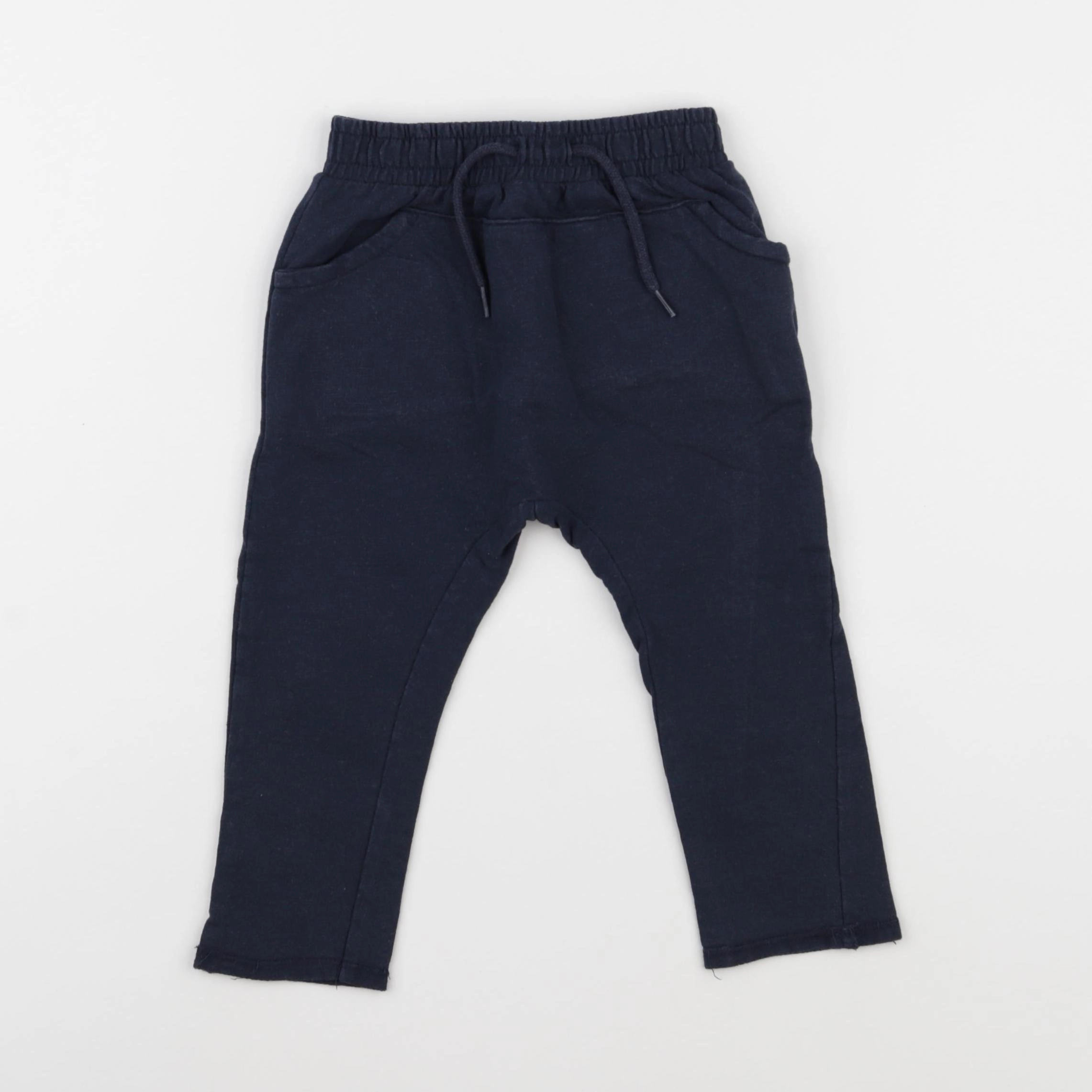 Vertbaudet - jogging bleu - 18 mois