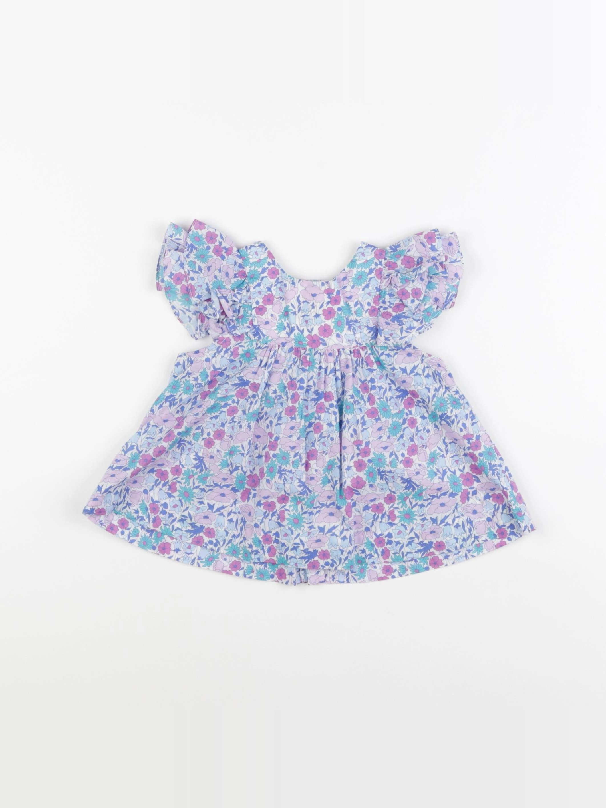 Jacadi - blouse liberty multicolore - 18 mois