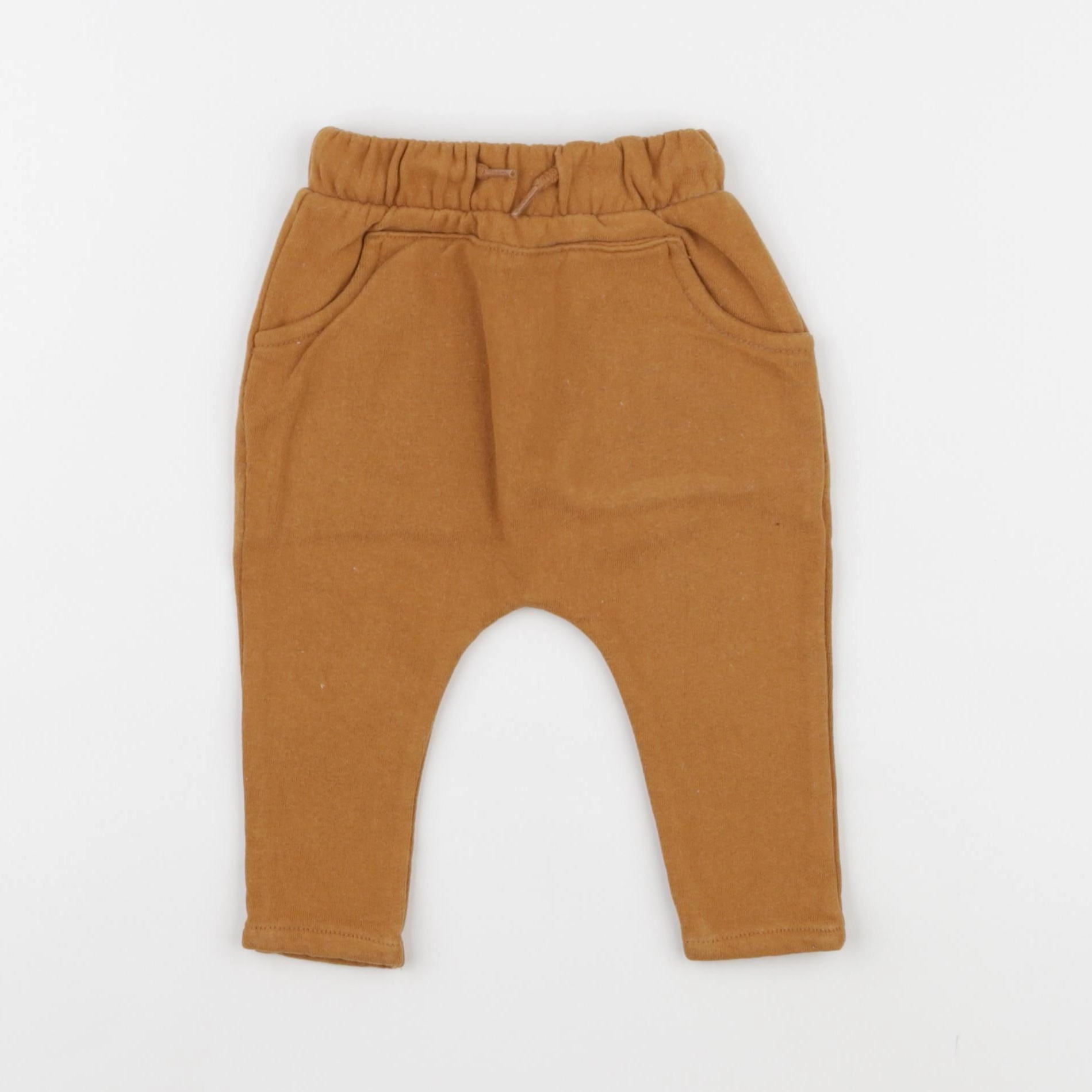 Vertbaudet - sarouel marron - 3 mois