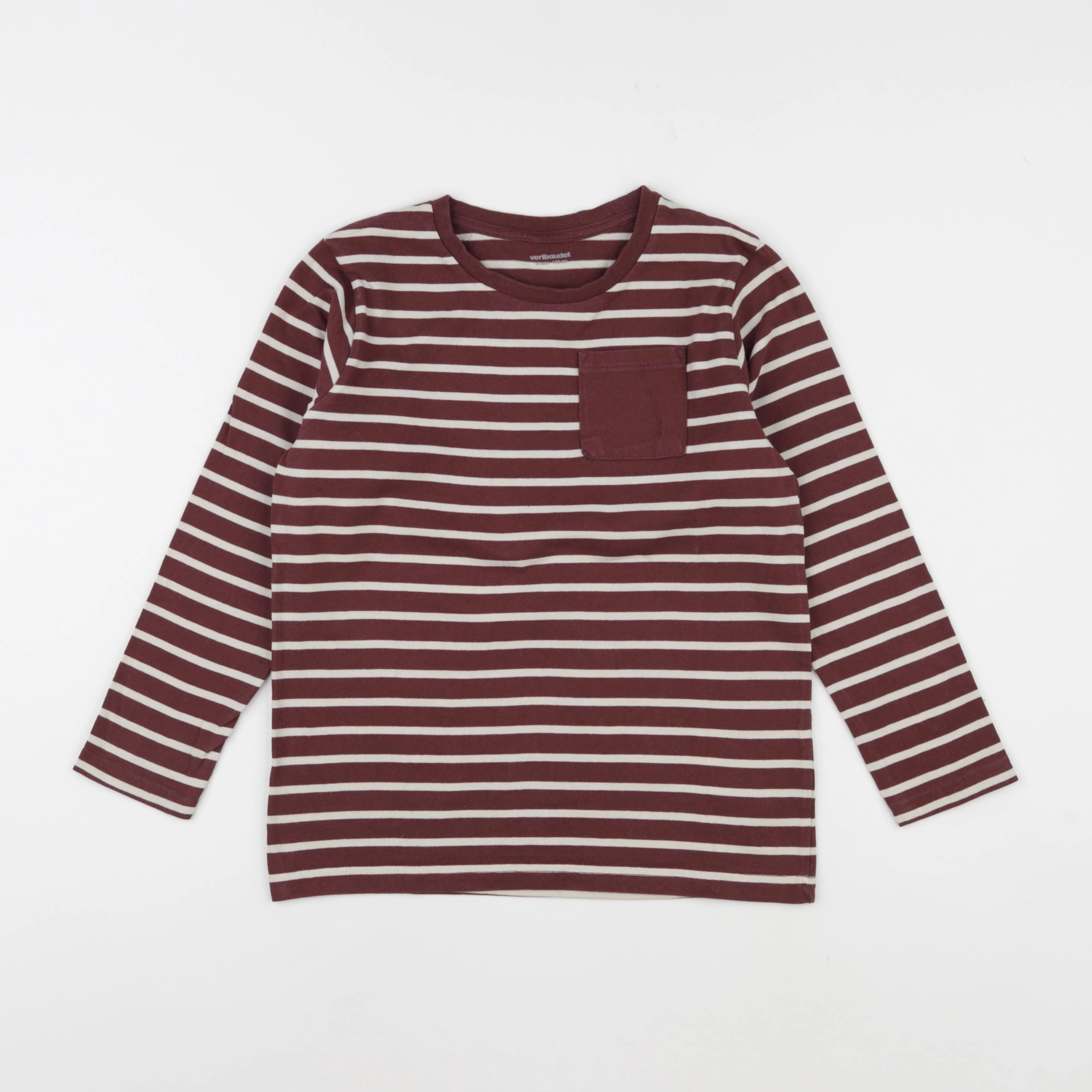 Vertbaudet - tee-shirt marron - 10 ans