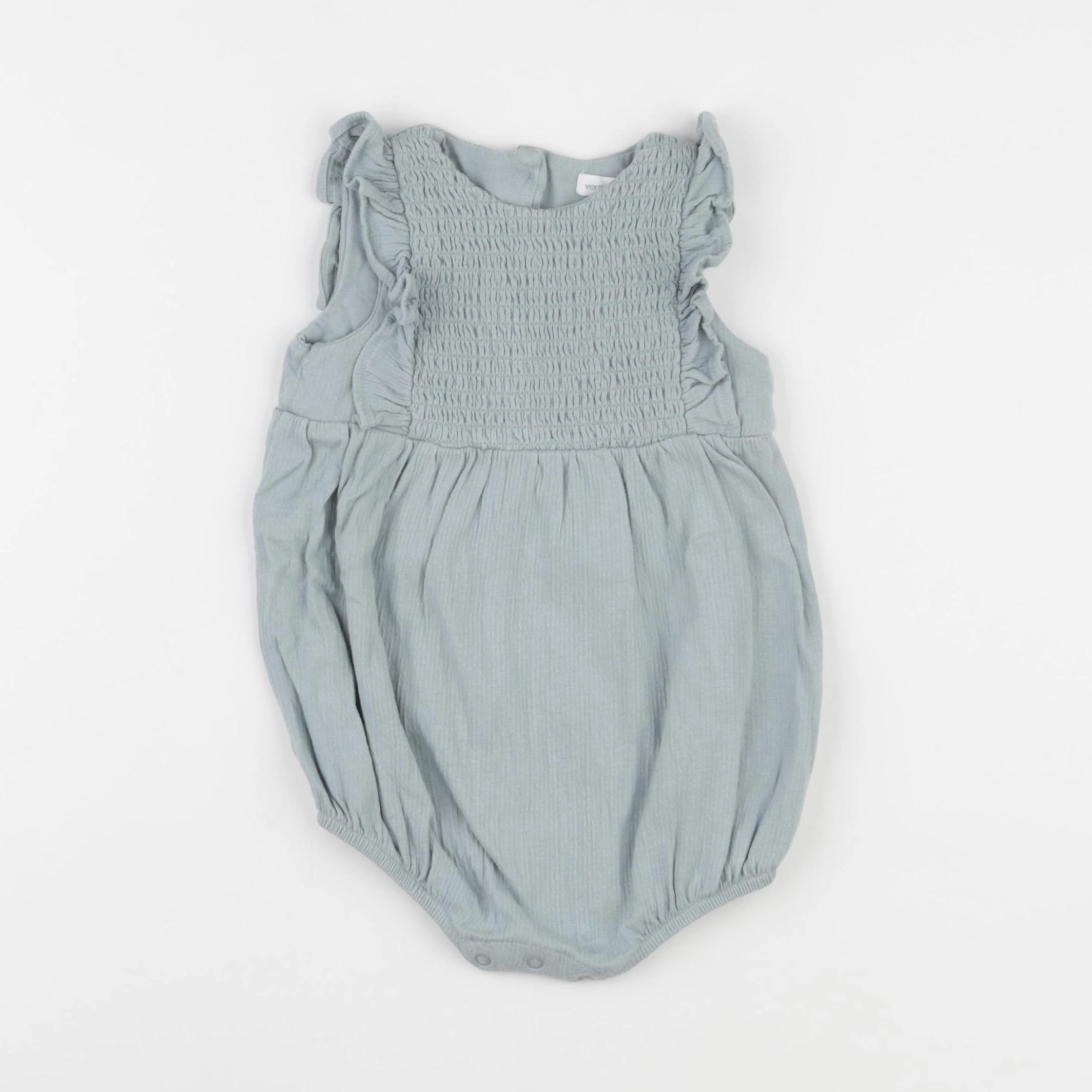 Vertbaudet - combinaison bleu - 12 mois