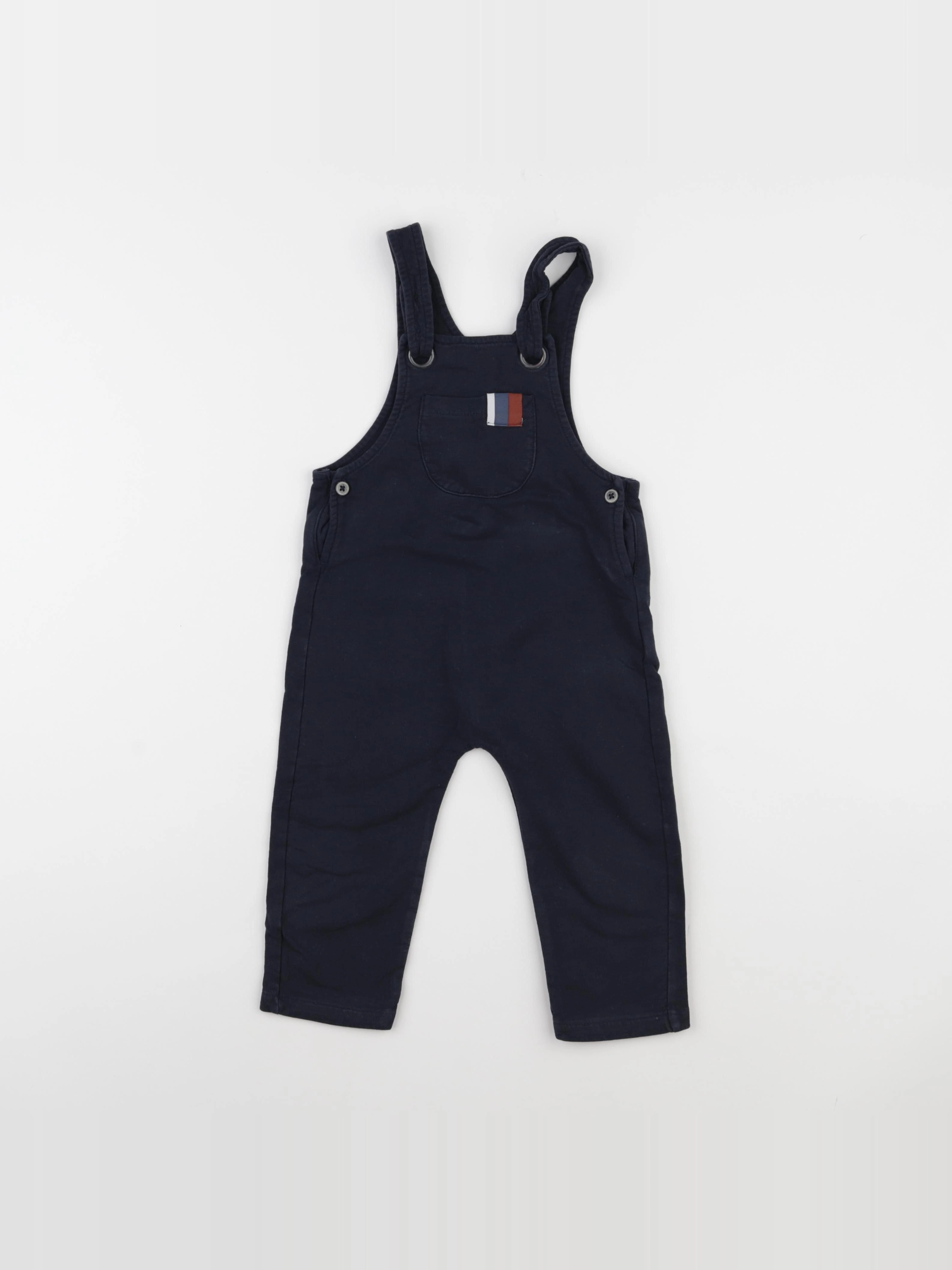 Vertbaudet - salopette bleu - 2 ans