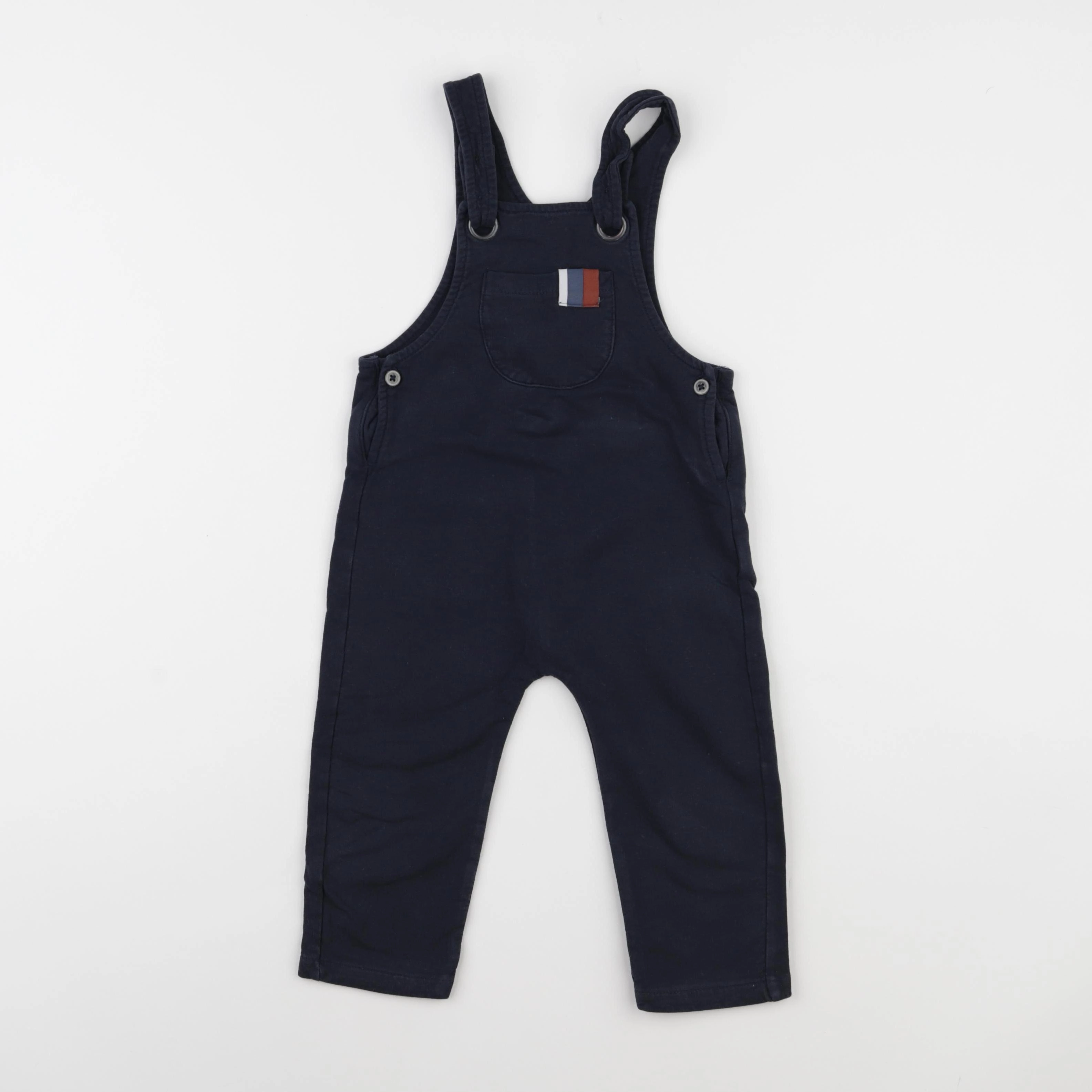 Vertbaudet - salopette bleu - 2 ans