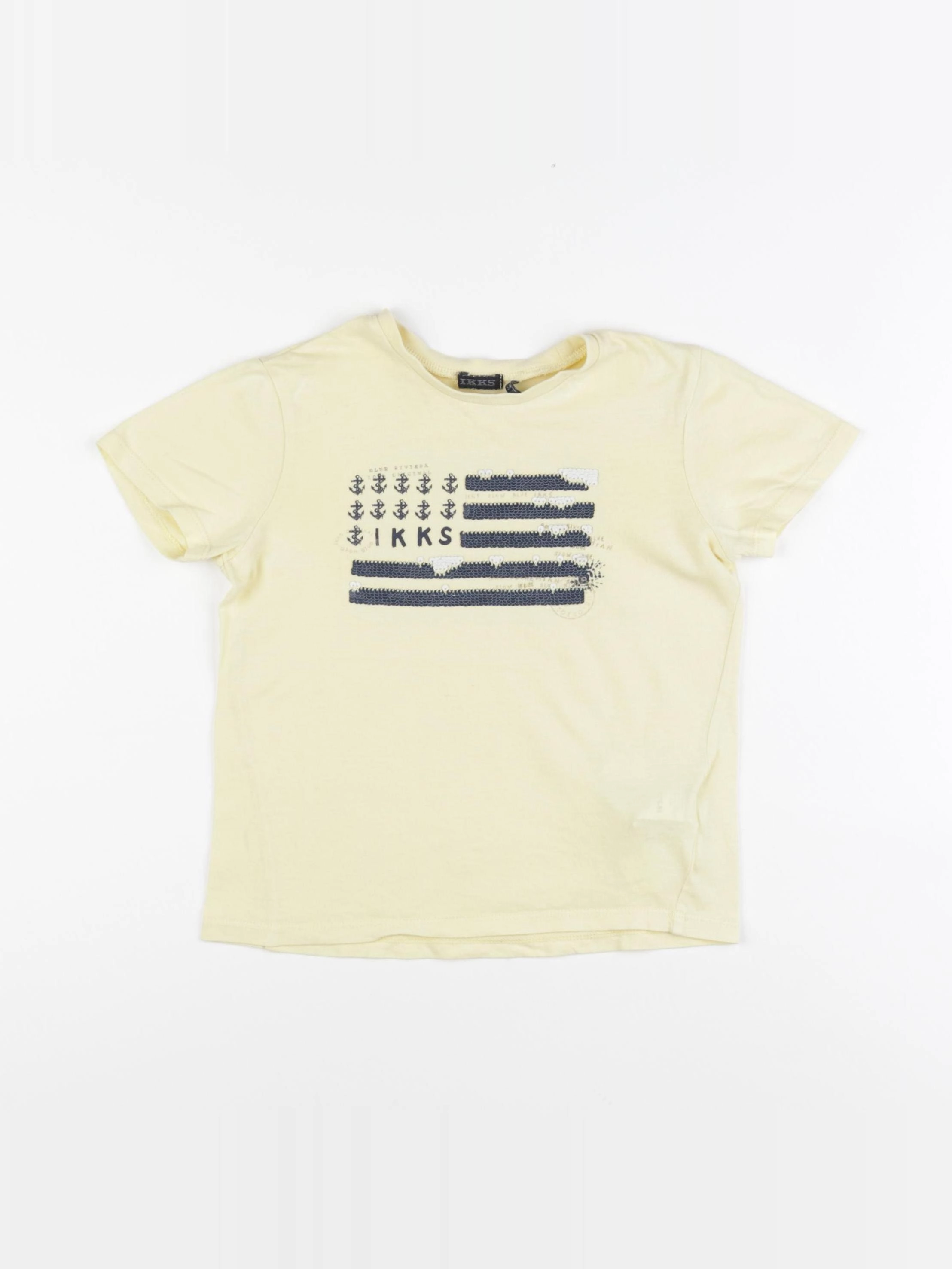IKKS - tee-shirt jaune - 5 ans