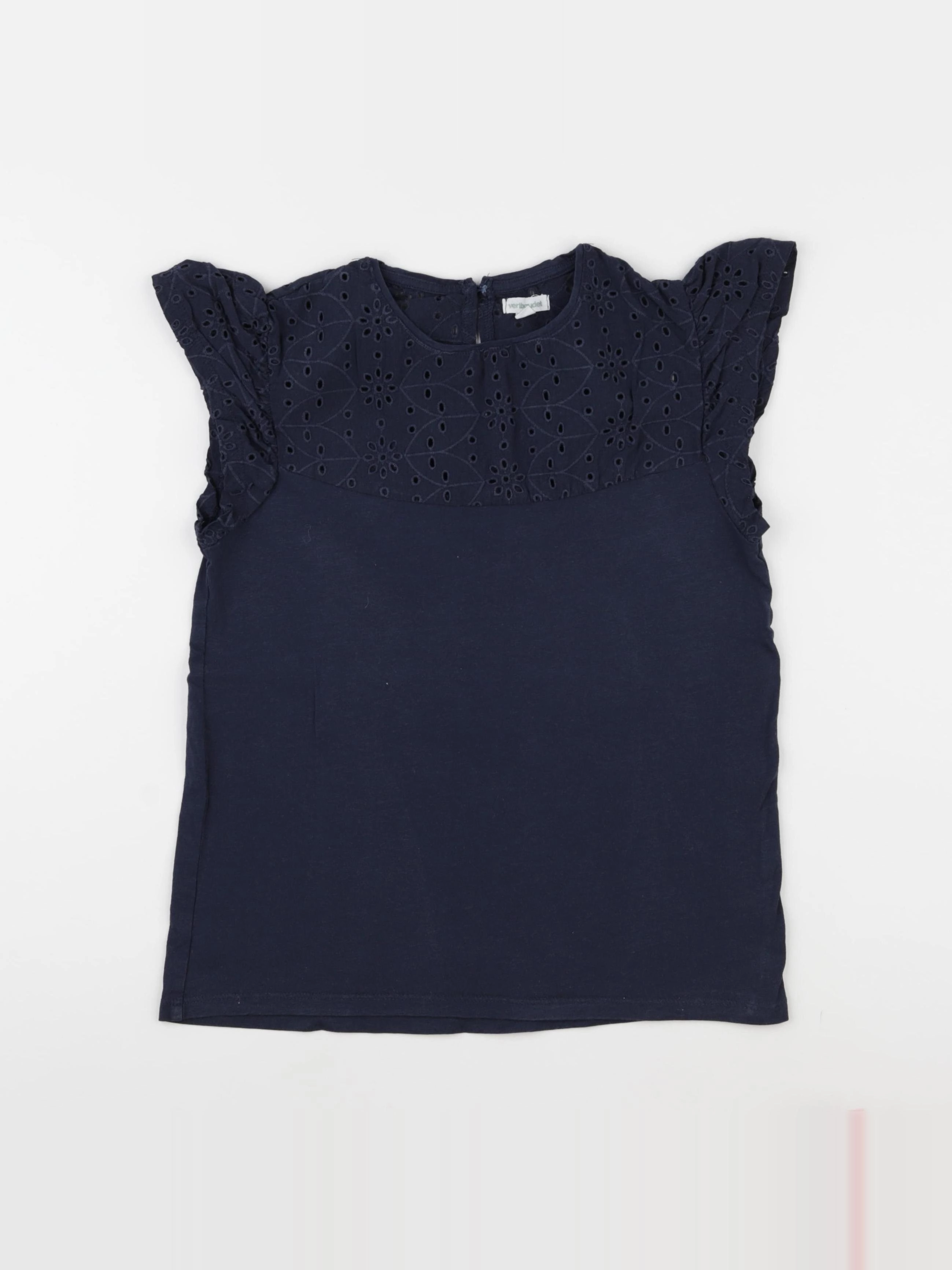 Vertbaudet - tee-shirt bleu - 12 ans