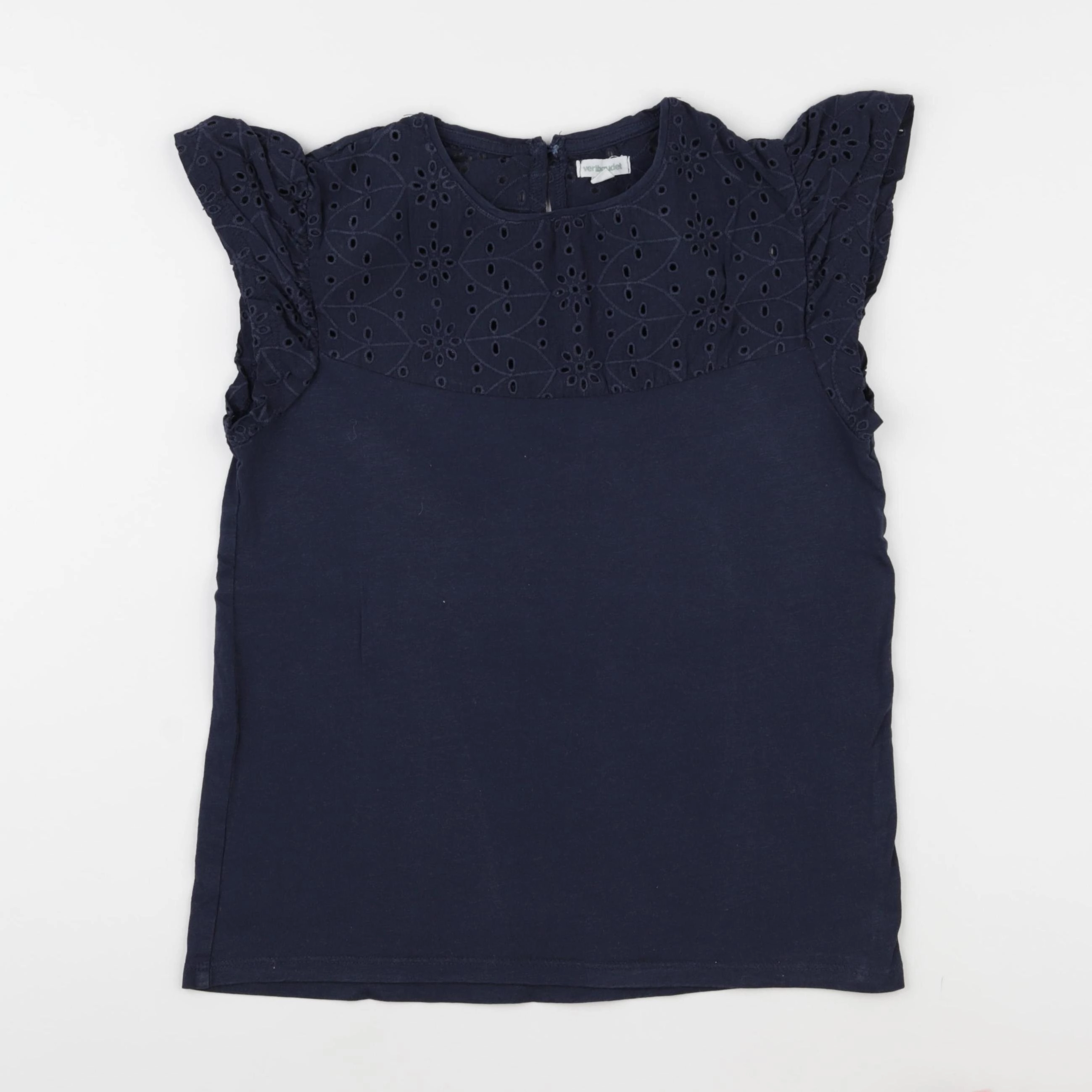 Vertbaudet - tee-shirt bleu - 12 ans